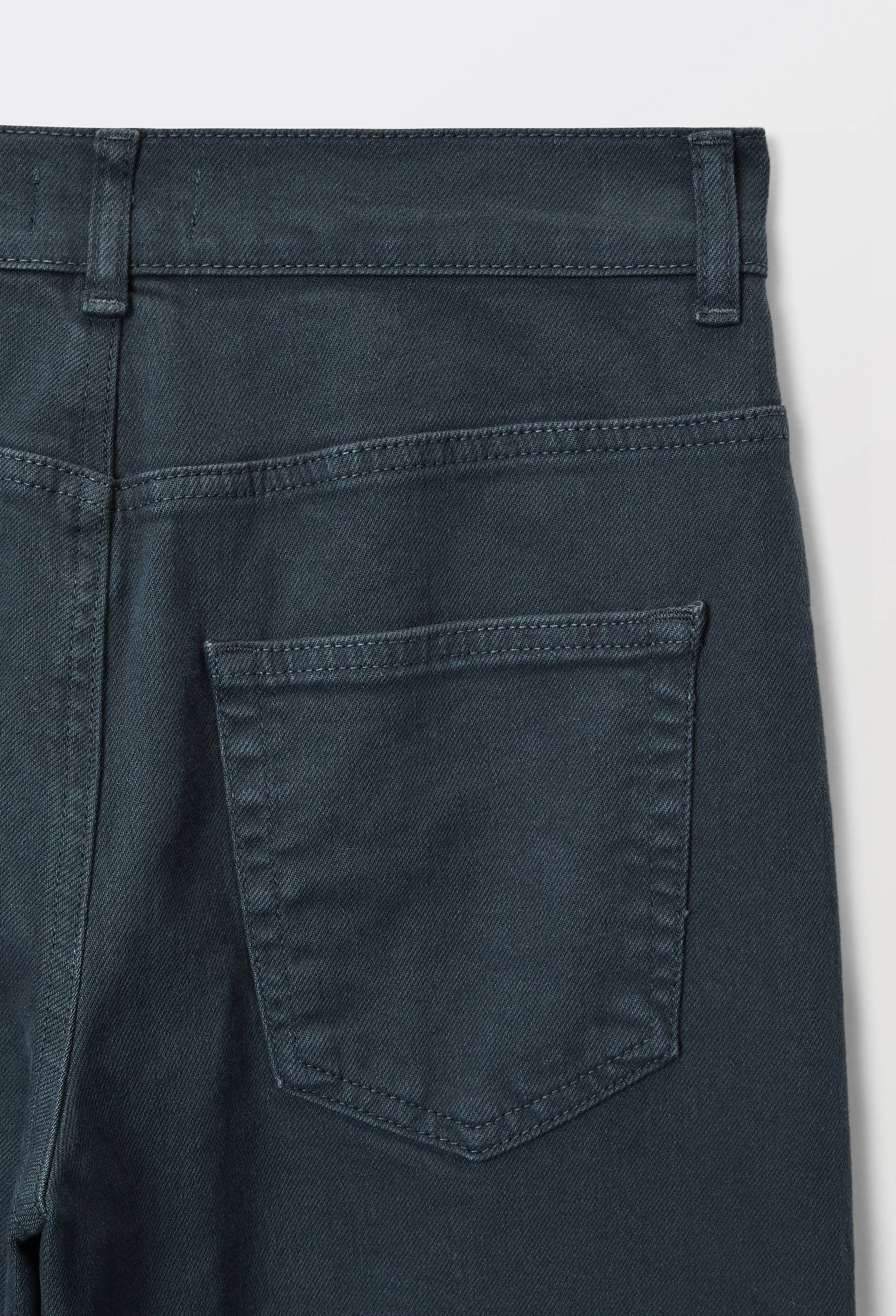 Pantalon large en coton, Vert fonc&eacute;, large image number 5