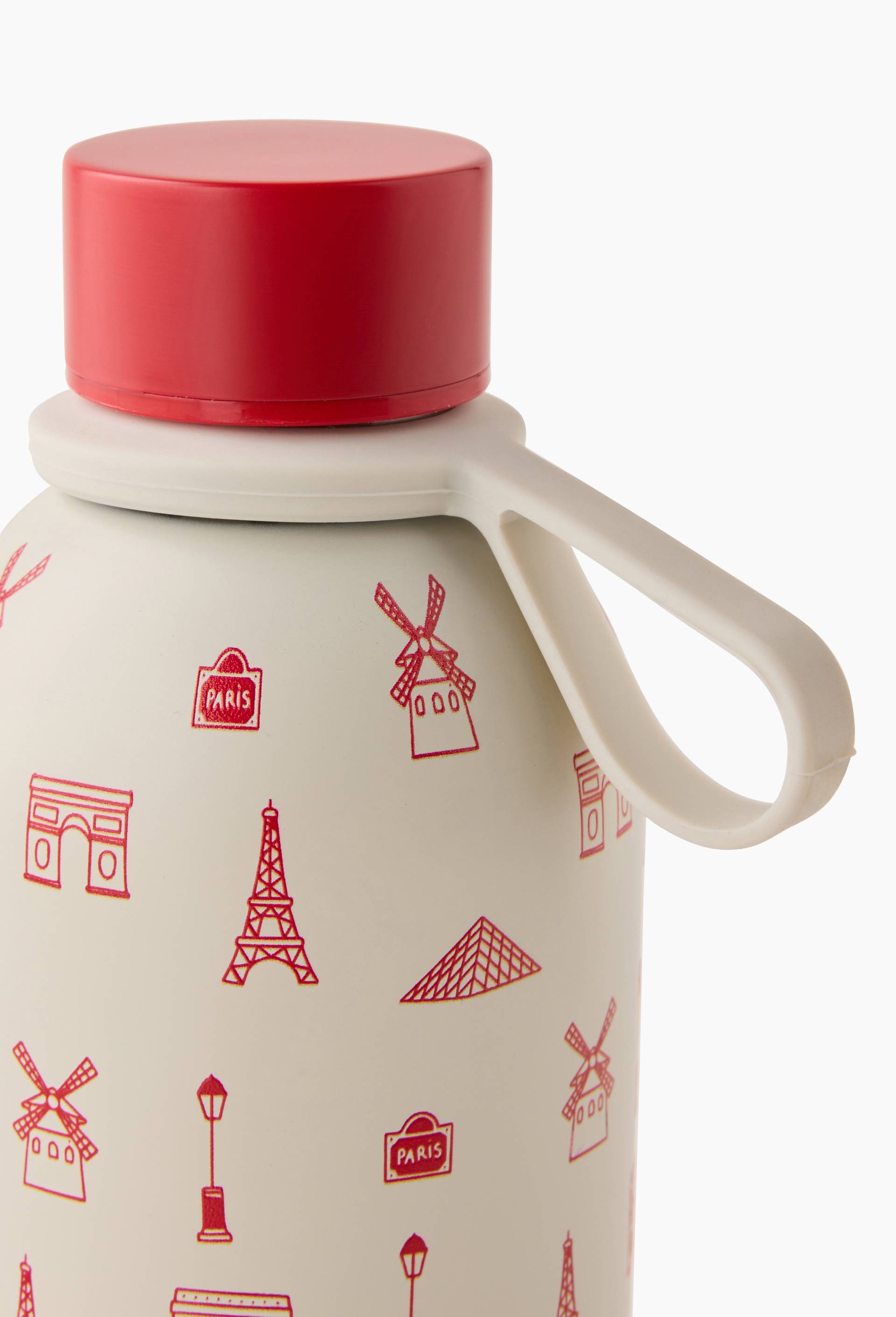 Bouteille isotherme monuments de Paris, 500ml, en plastique , 19,8*80*80 cm, Multicolore, large image number 1
