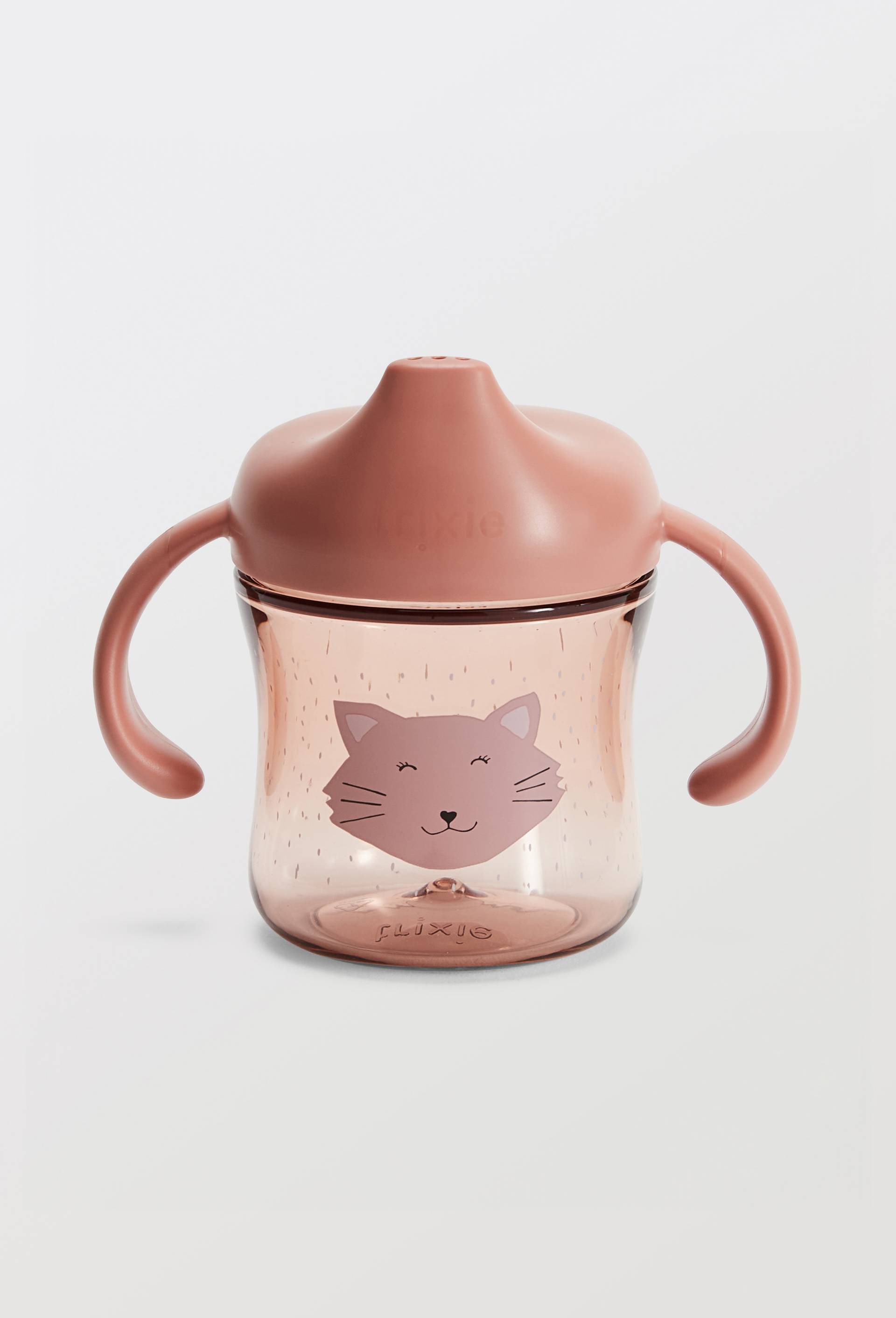 SIPPY CUP 6 MRS CAT, Rose clair, large image number 0