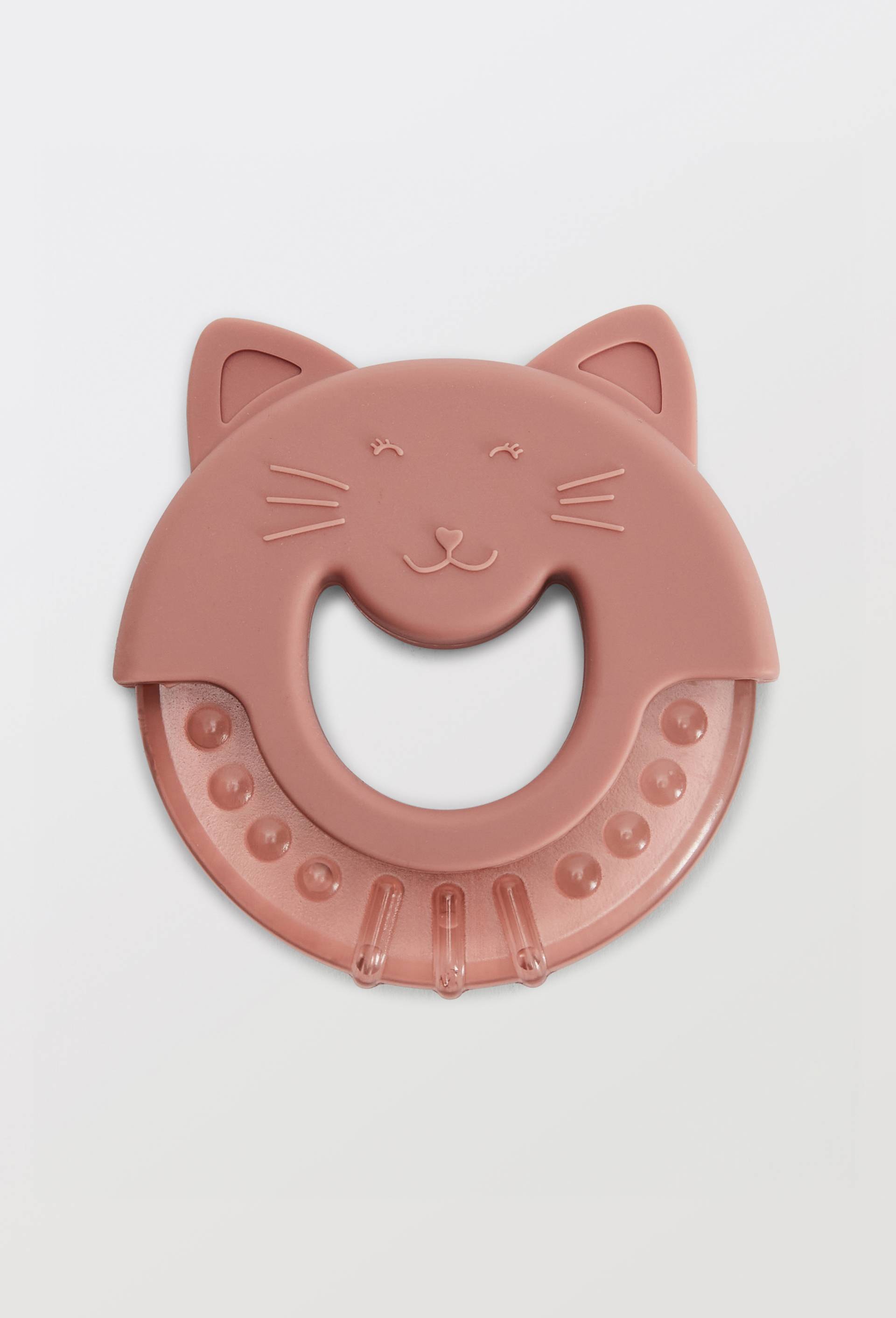 COOLING TEETHER MRS CAT, Rose clair, large image number 0