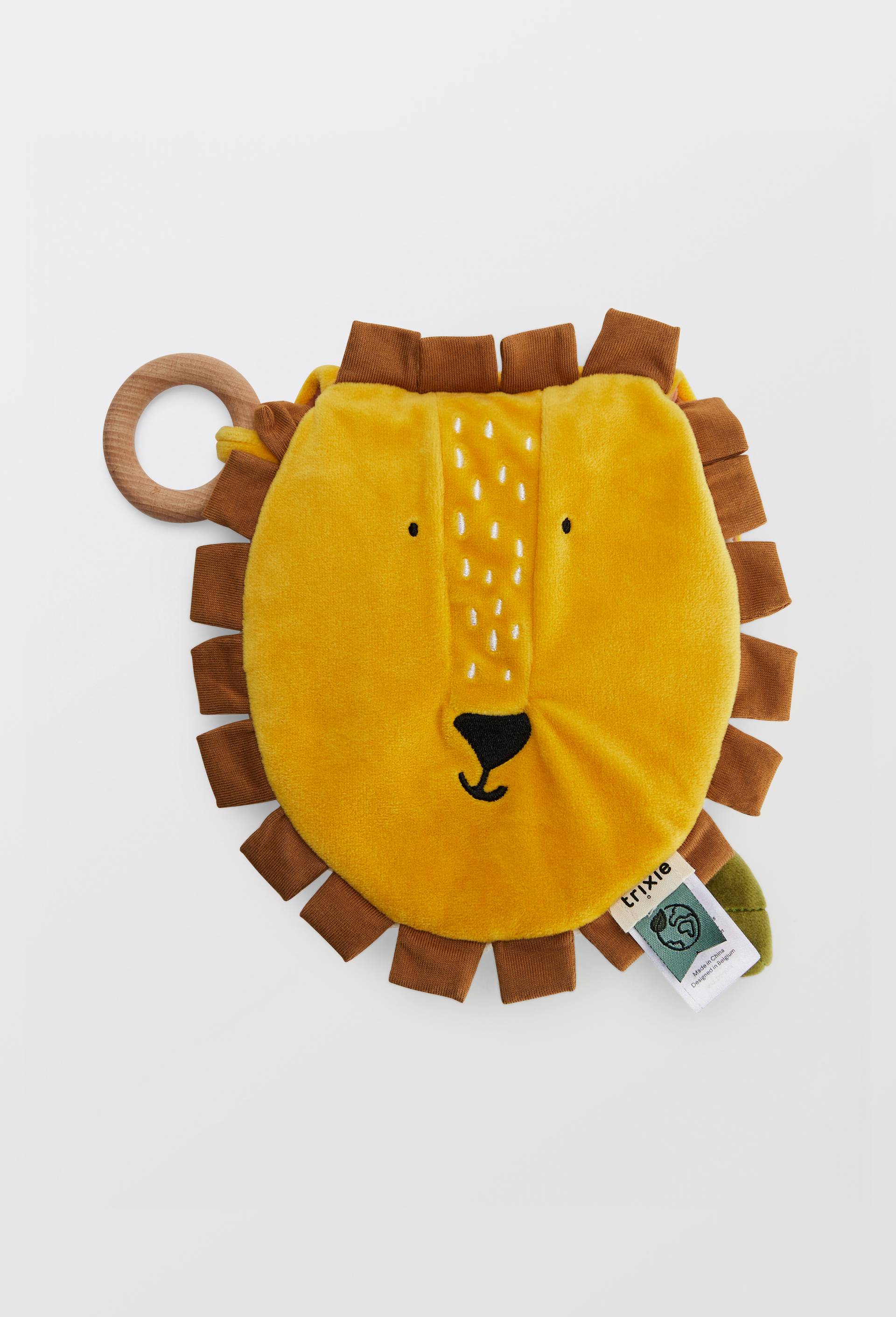 SENSORY BOOK MR LION, Jaune, large image number 0.0