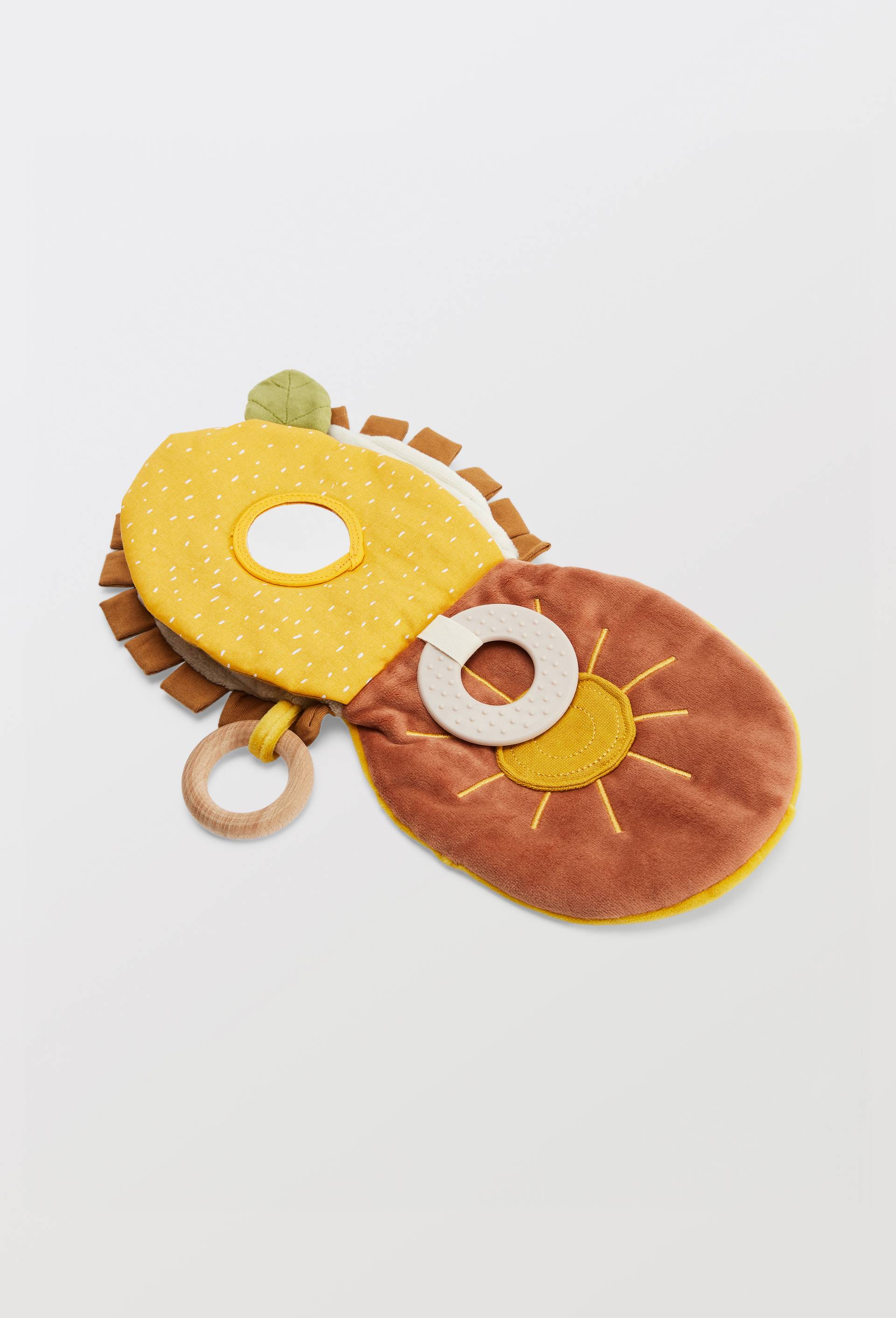 SENSORY BOOK MR LION, Jaune, large image number 1.0