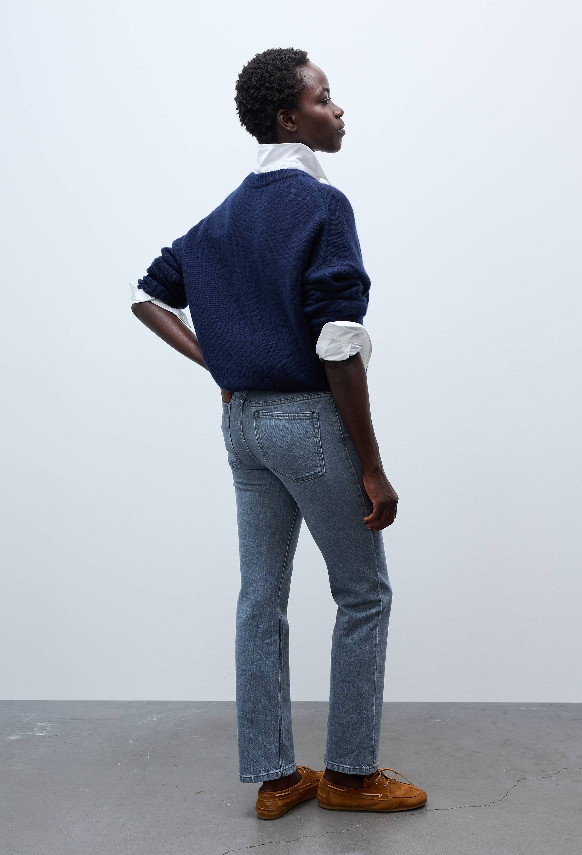 Jean droit, Gris, large image number 1