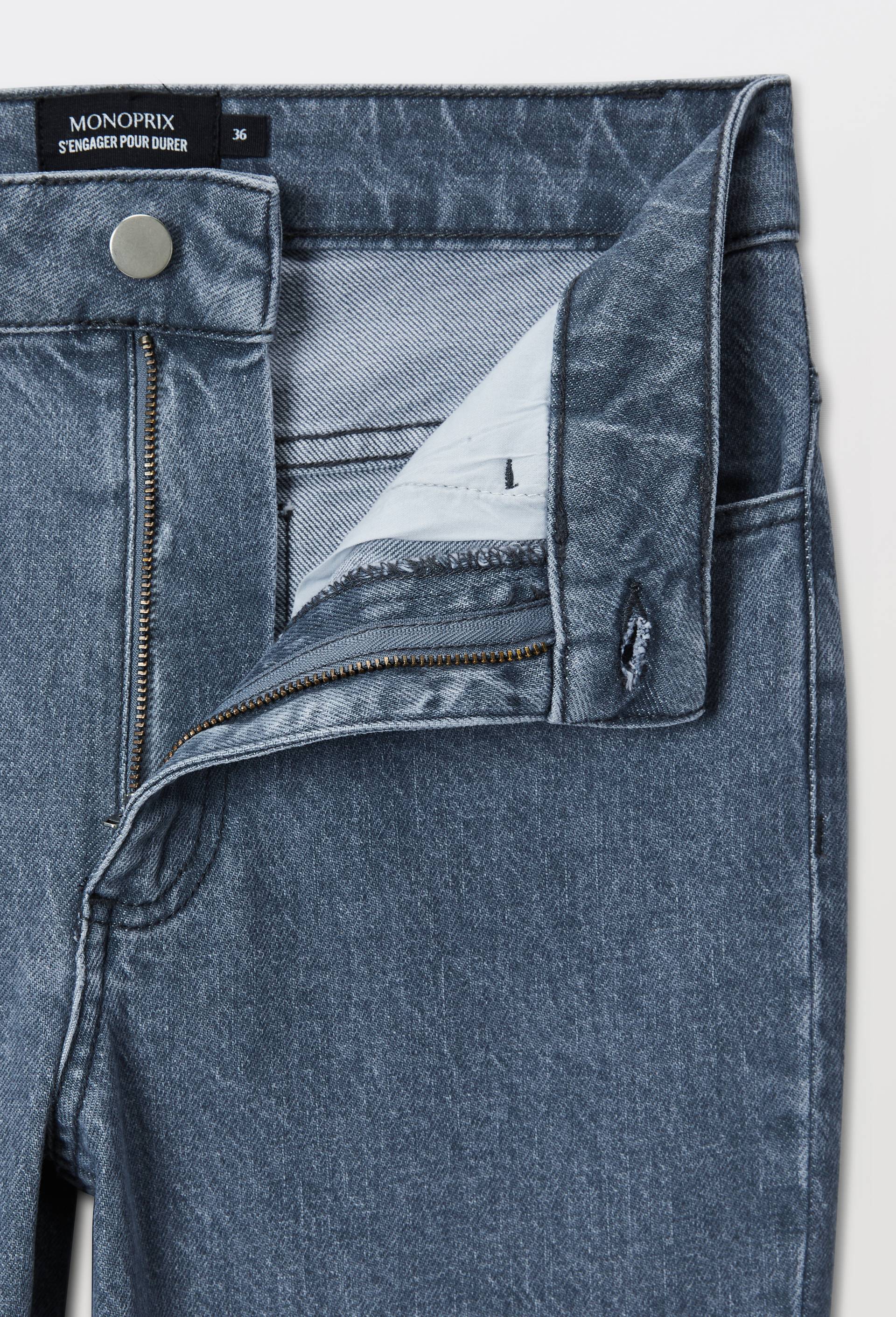 Jean droit, Gris, large image number 3