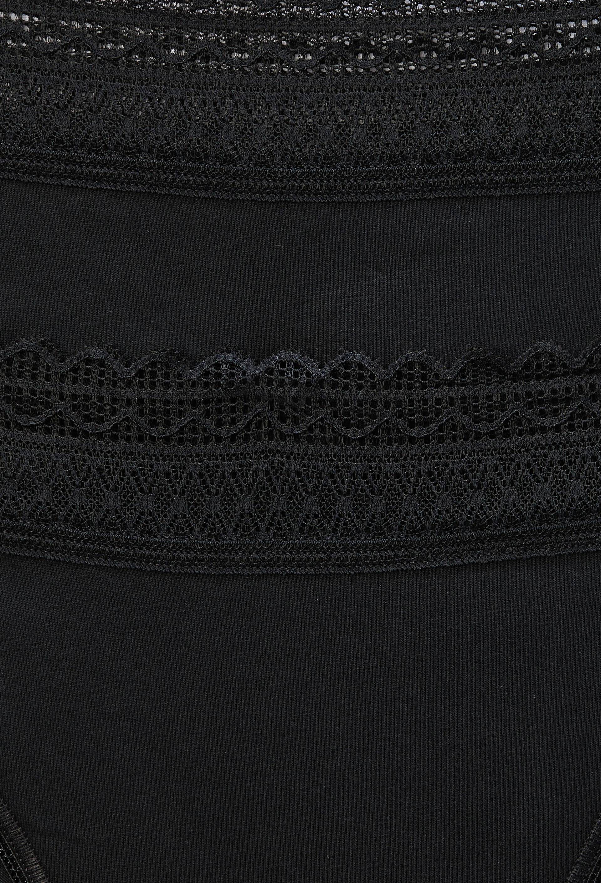 CULOTTE TAI PURE COMFORT LACE   SLOGGI, Noir, large image number 2