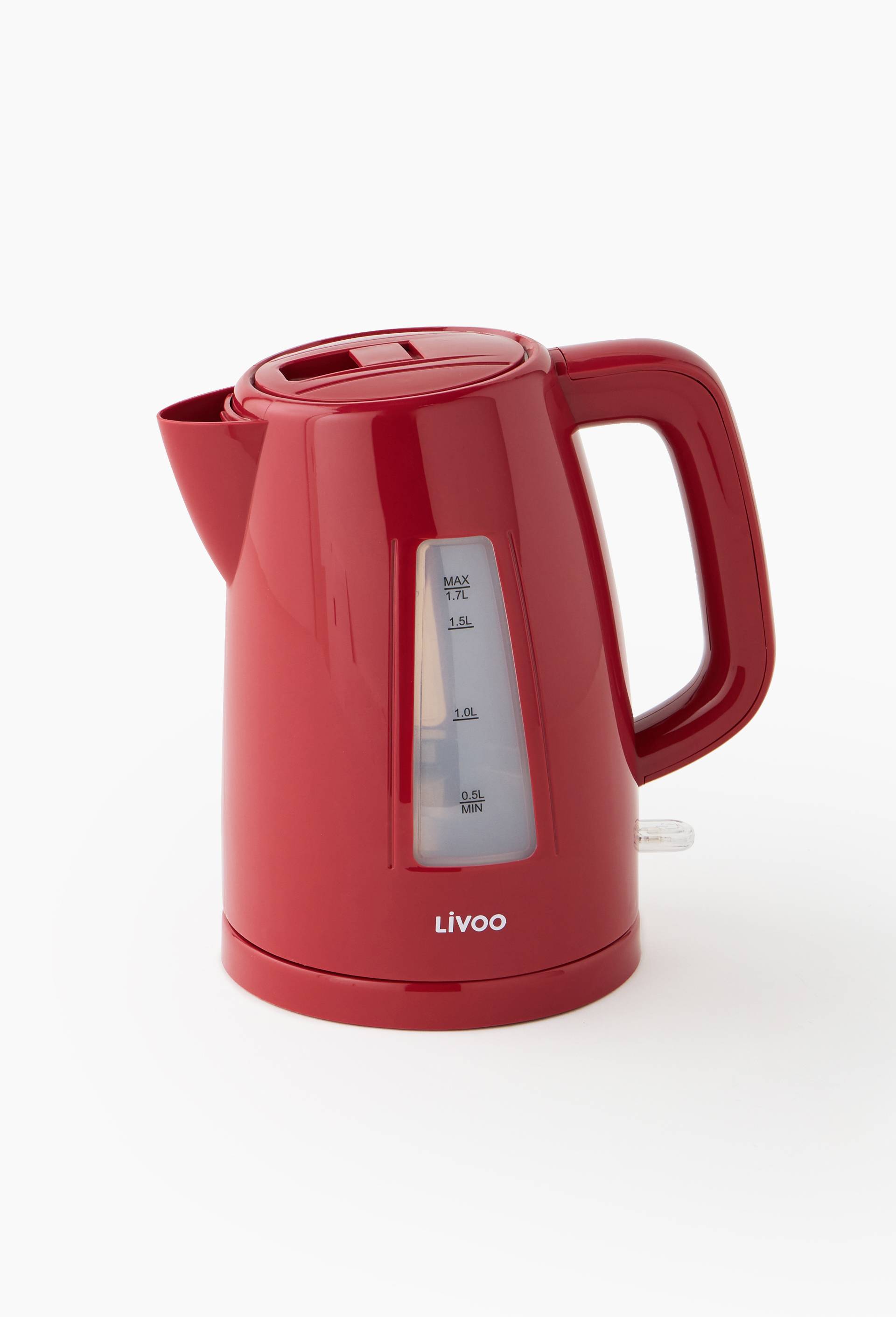 Bouilloire &eacute;lectrique, 1,7L, Rouge, large image number 0.0