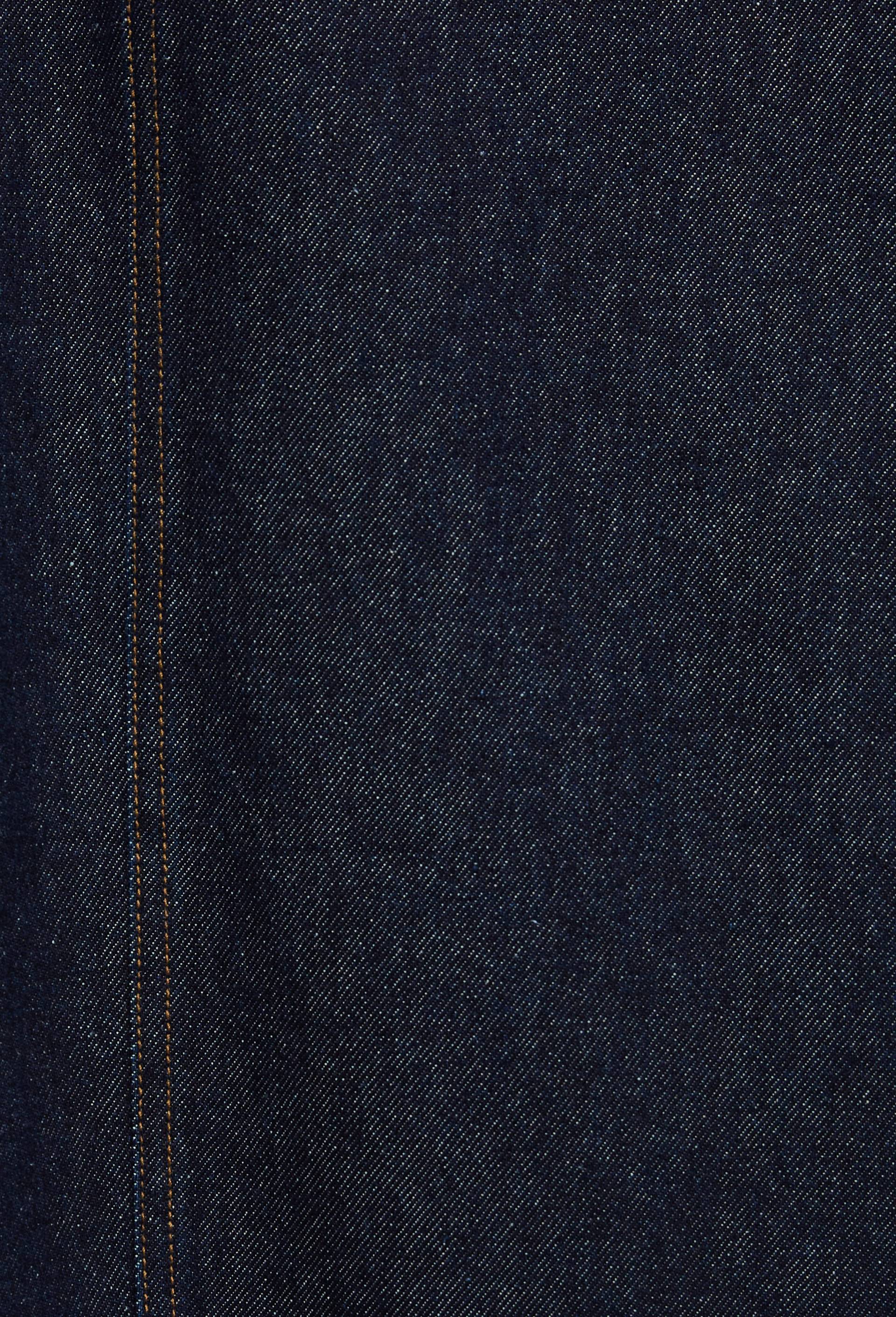 Jean barrel, poches c&ocirc;t&eacute;s, Bleu fonc&eacute;, large image number 5