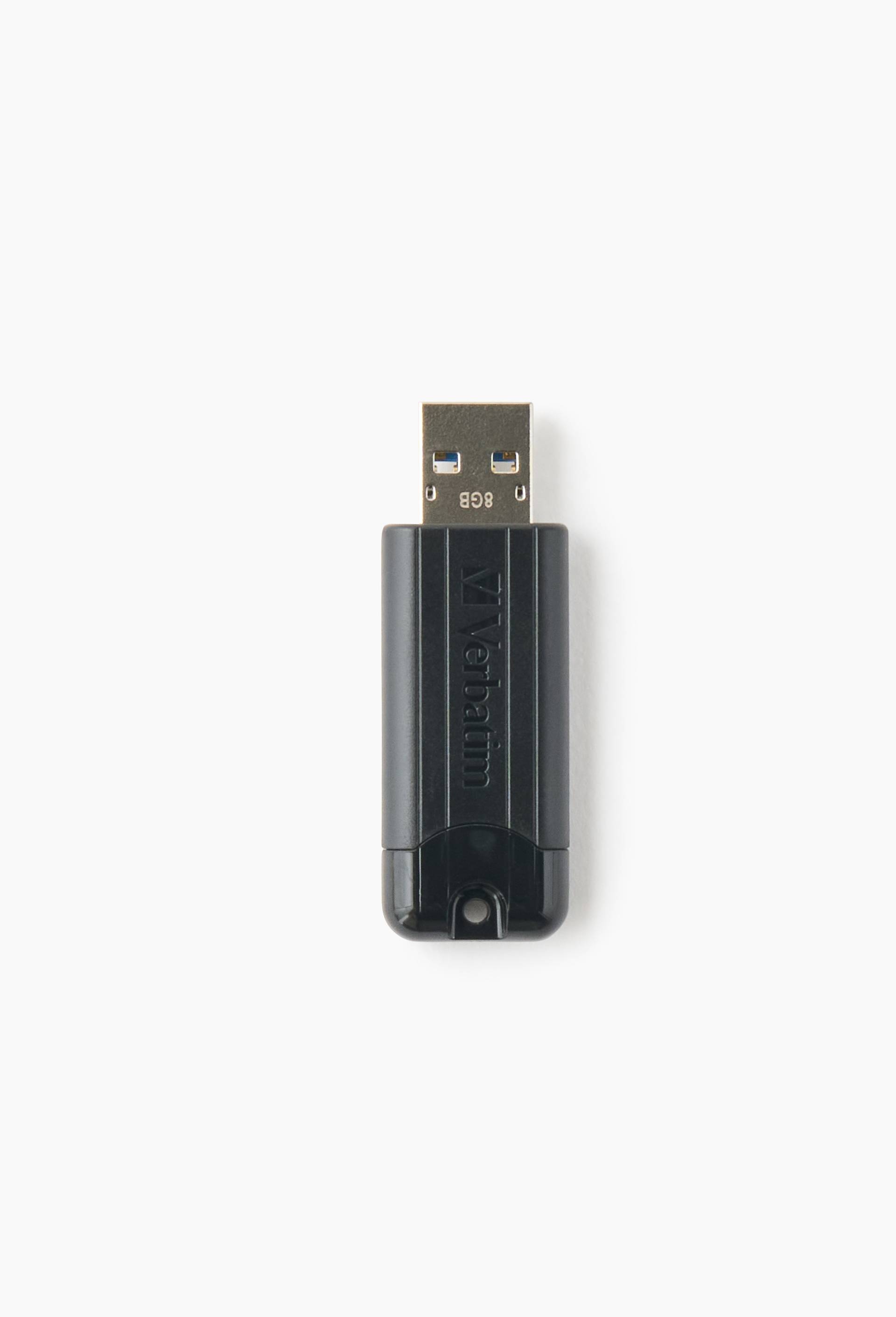 Cl&eacute; USB 8GO Verbatim Noire, Multicolore, large image number 0.0