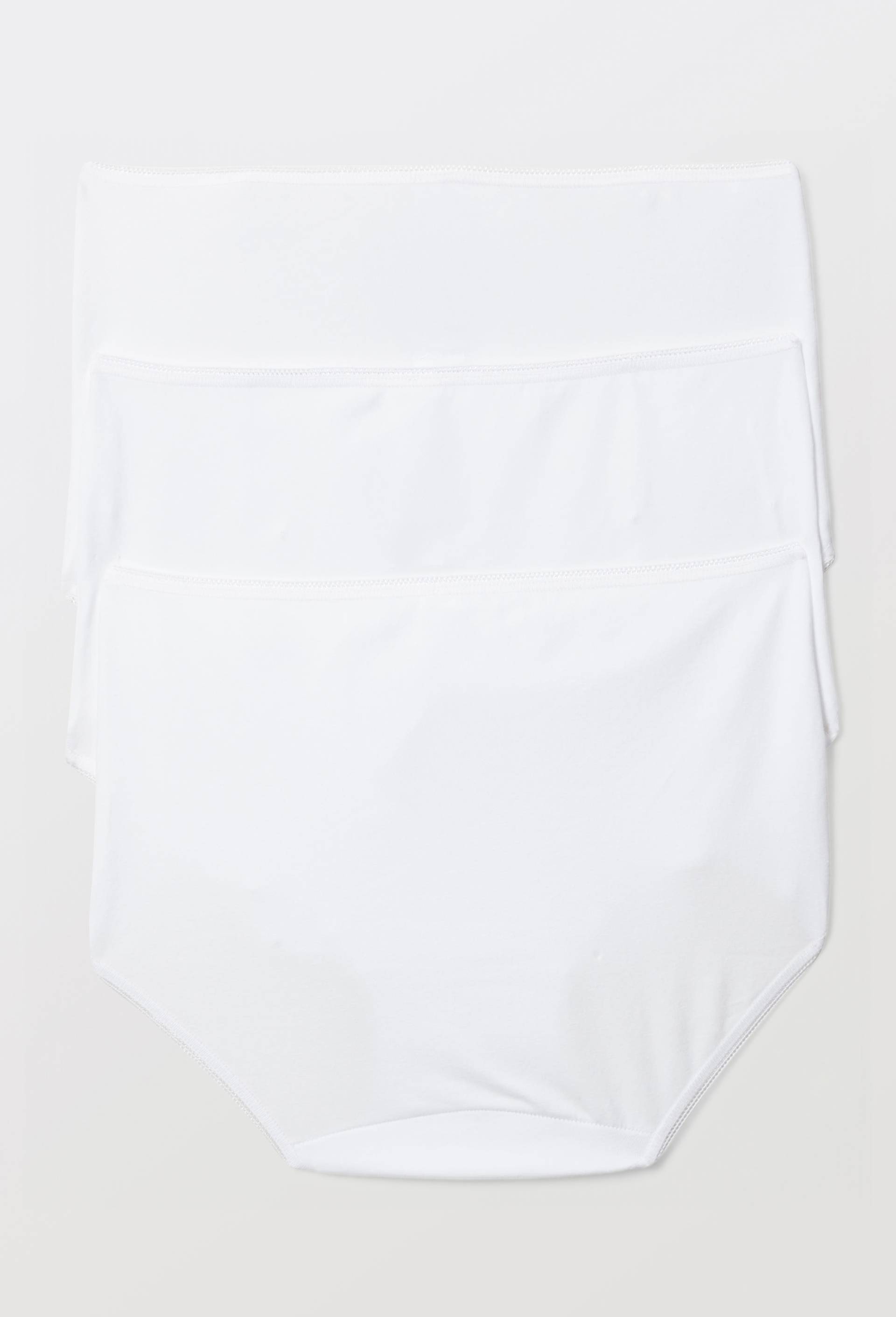 Lot de 3 culottes midi en coton Sloggi, Blanc, large image number 1