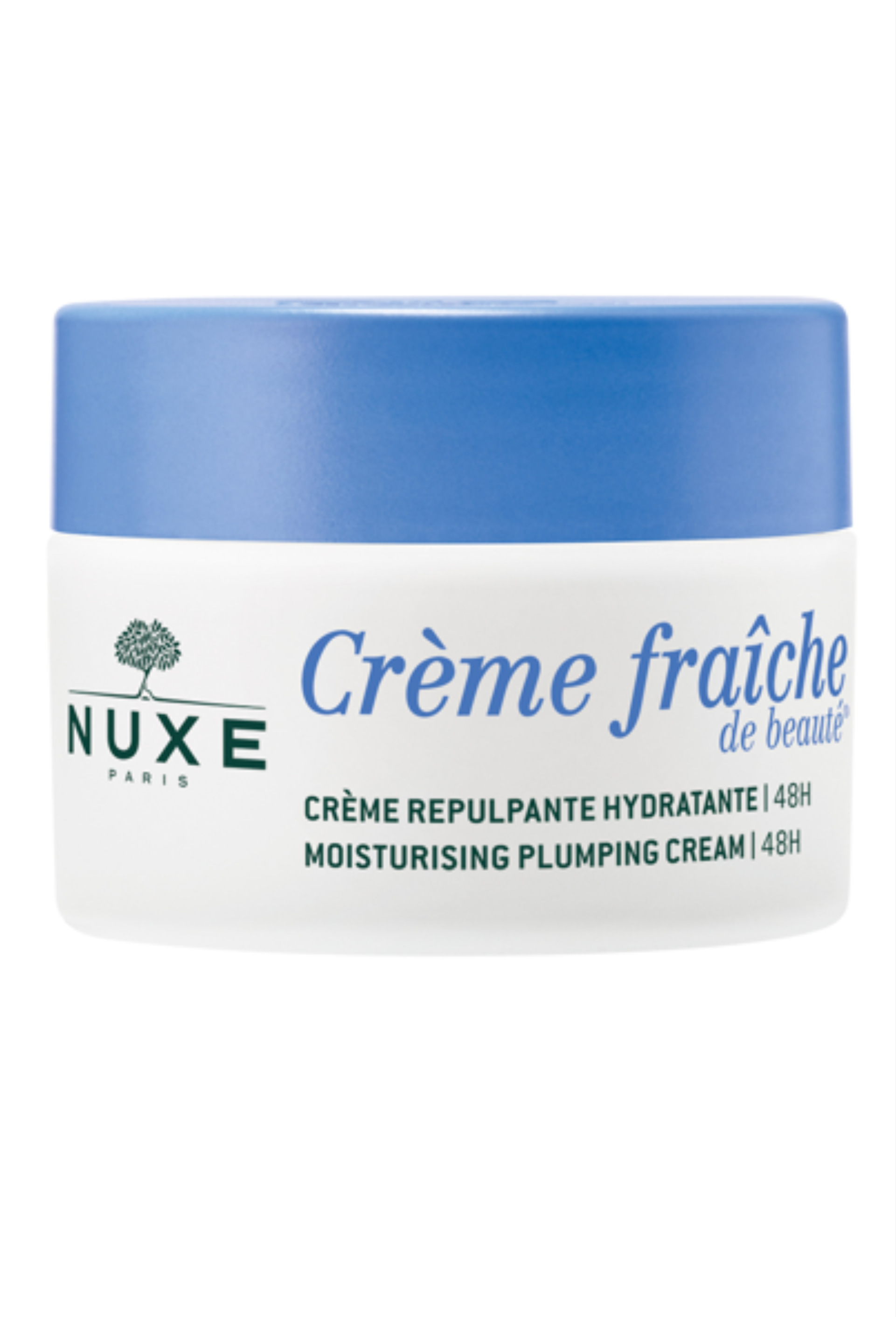 Cr&egrave;me fraiche de beaut&eacute; hydratante 48h visage, Transparent, large image number 0.0