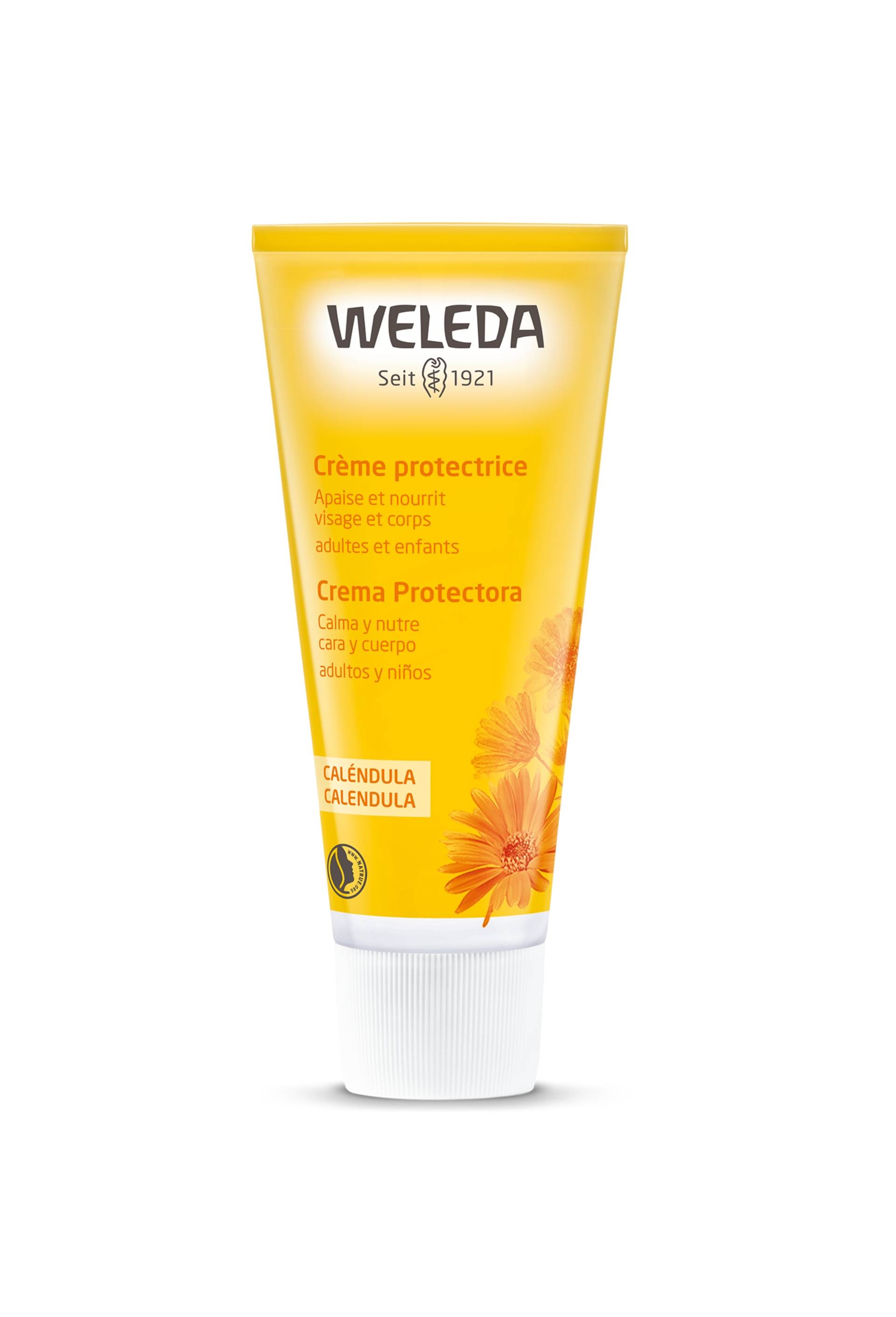 Cr&egrave;me protectrice visage calendula pour b&eacute;b&eacute;, Transparent, large image number 0.0