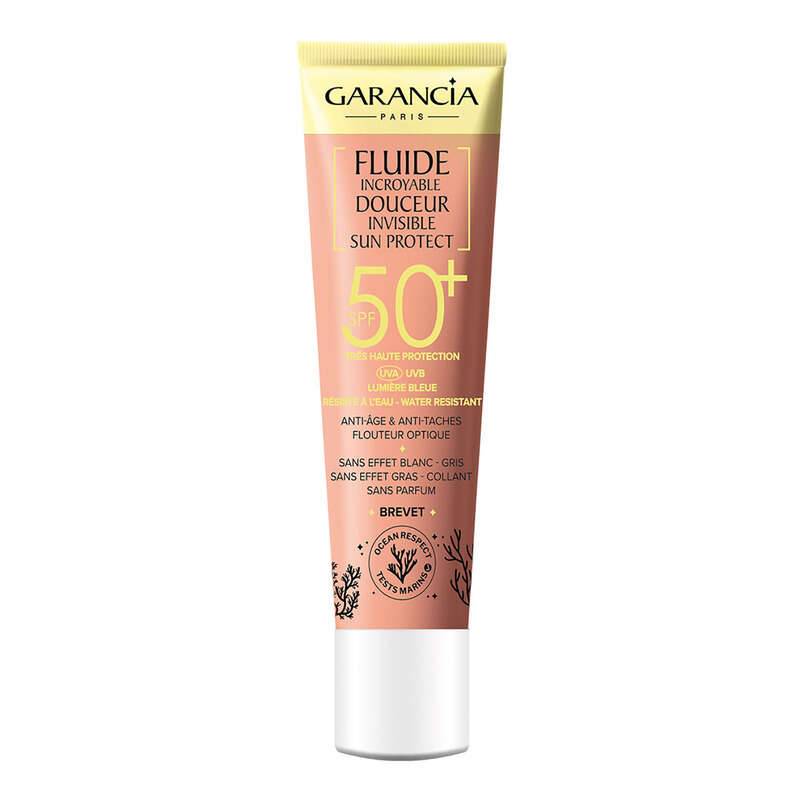 Fluide incroyable douceur invisible SPF50 +, Transparent, large image number 0.0