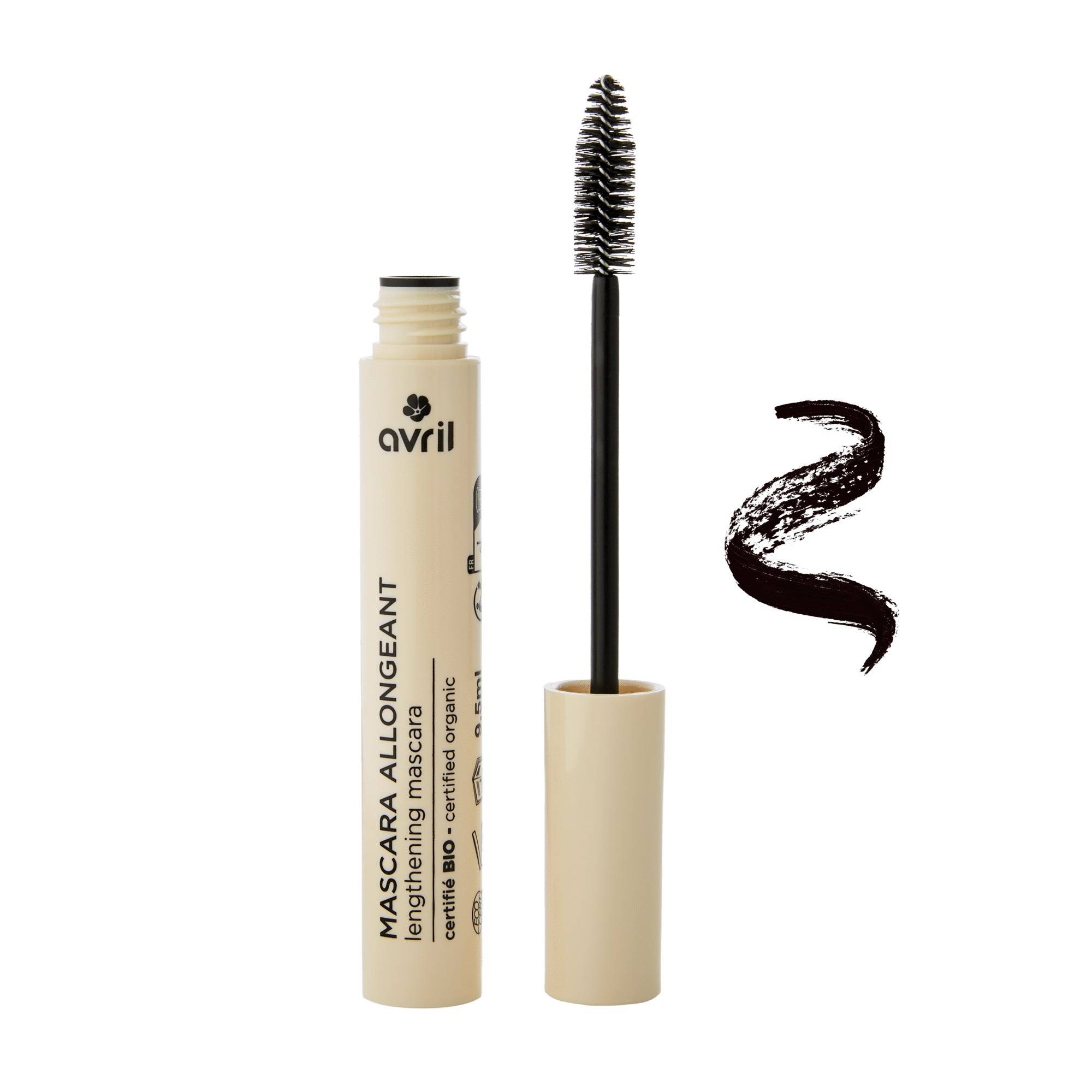 Mascara allongeant certifi&eacute; bio, Noir, swatch image