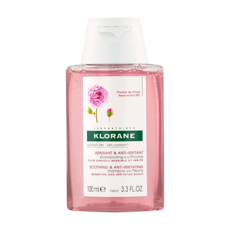 Shampoing apaisant et anti-irritant &agrave; la pivoine bio pour cuir chevelu sensible et irrit&eacute;, Transparent, large image number 0