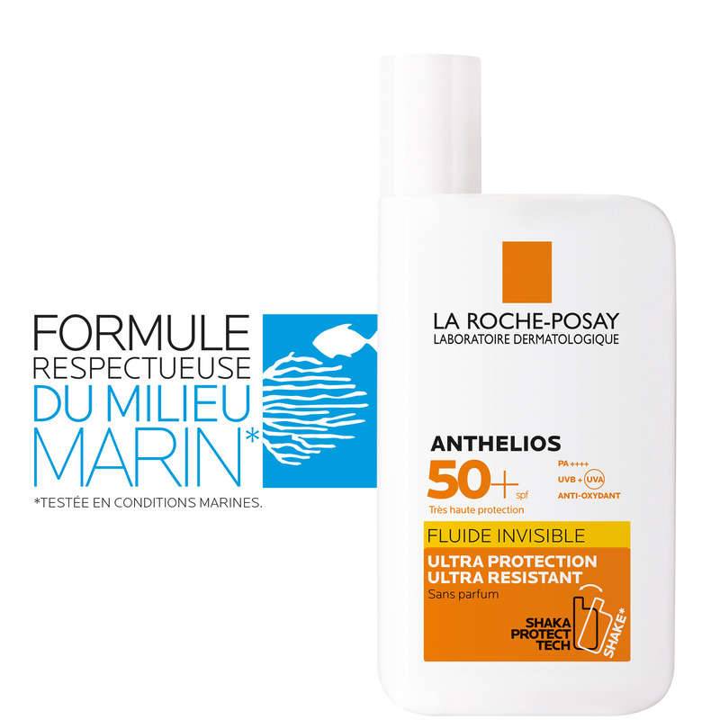 Anthelios cr&egrave;me solaire haute protection SPF50 +, Transparent, large image number 0