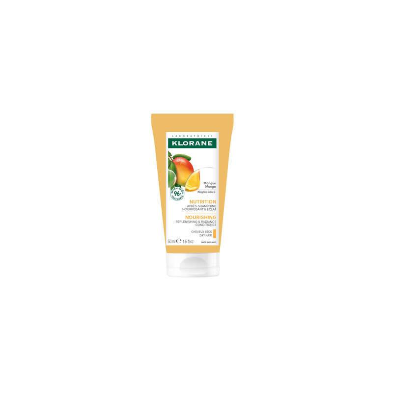 Apr&egrave;s-shampoing nutrition &agrave; la mangue cheveux secs, Transparent, large image number 0
