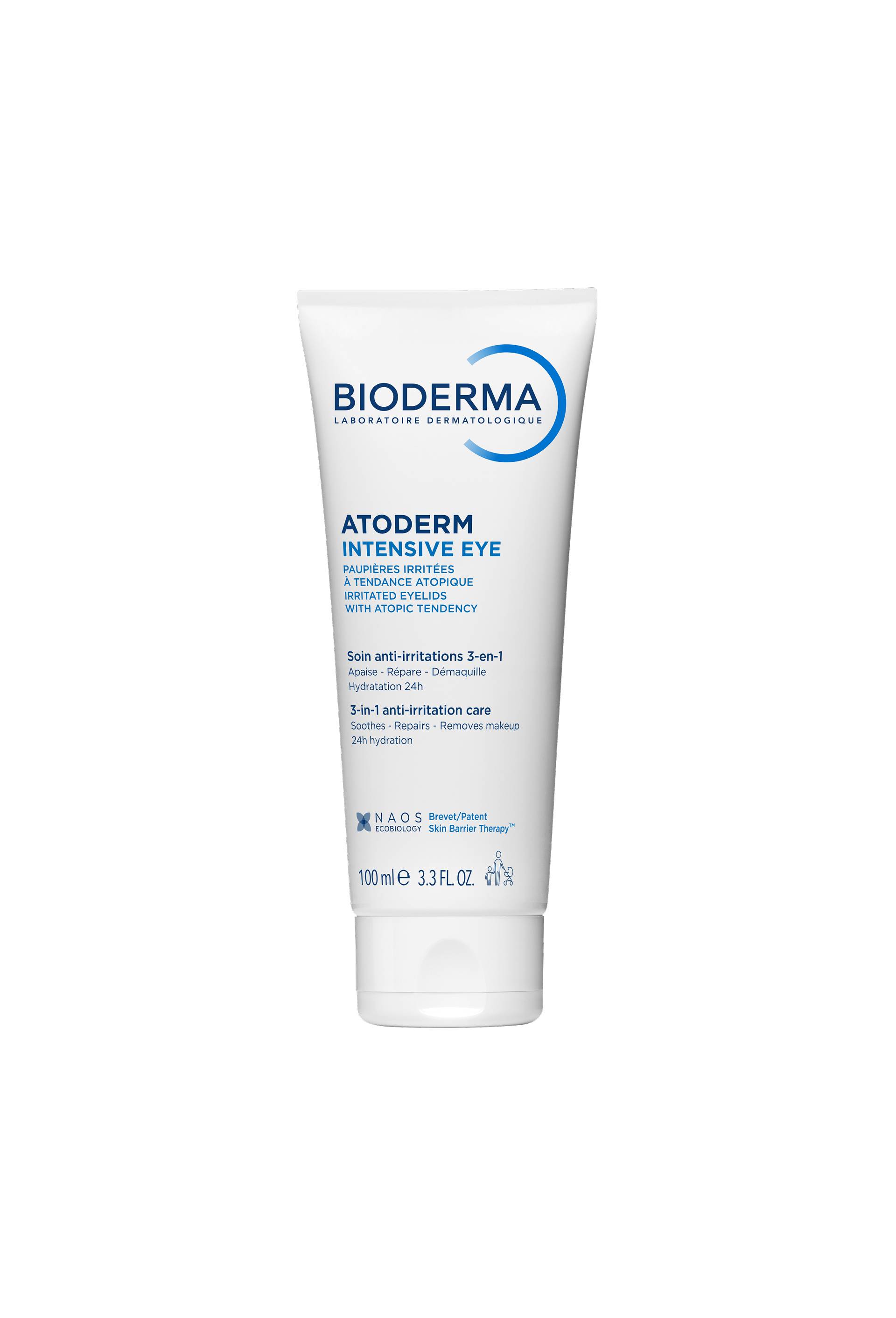 Atoderm intensive eye soin anti-irritations 3-en-1, Transparent, large image number 0.0