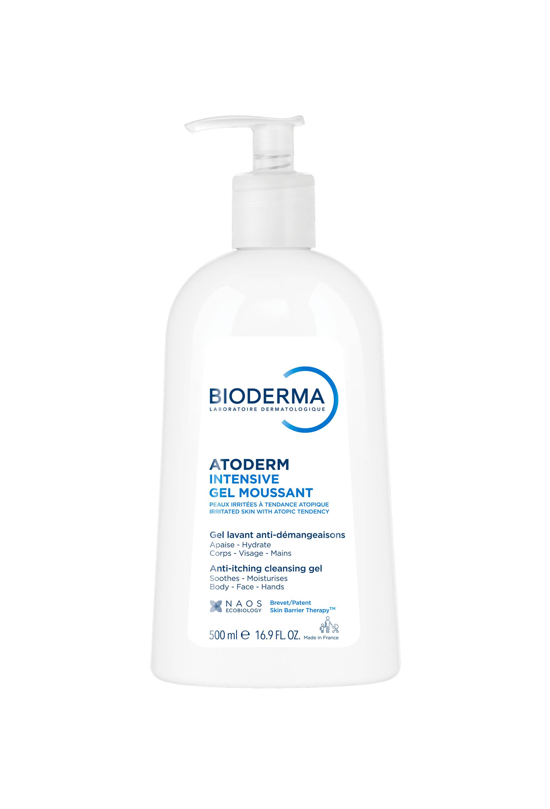 Atoderm intensive gel moussant, Transparent, large image number 0.0