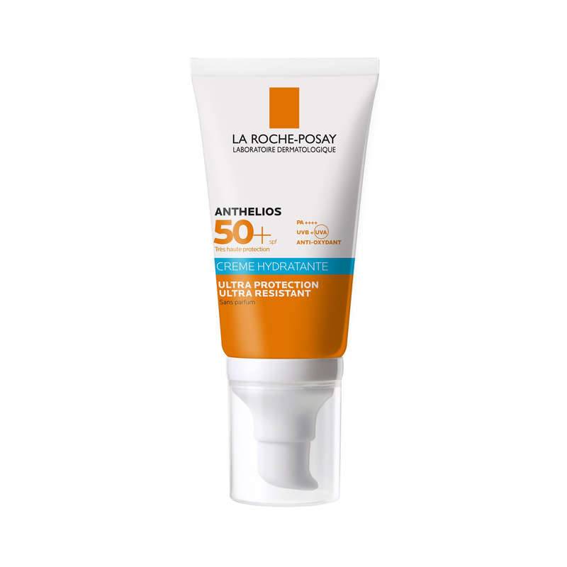 Autohelios cr&egrave;me solaire hydratante sans parfum SPF50 +, Transparent, large image number 0