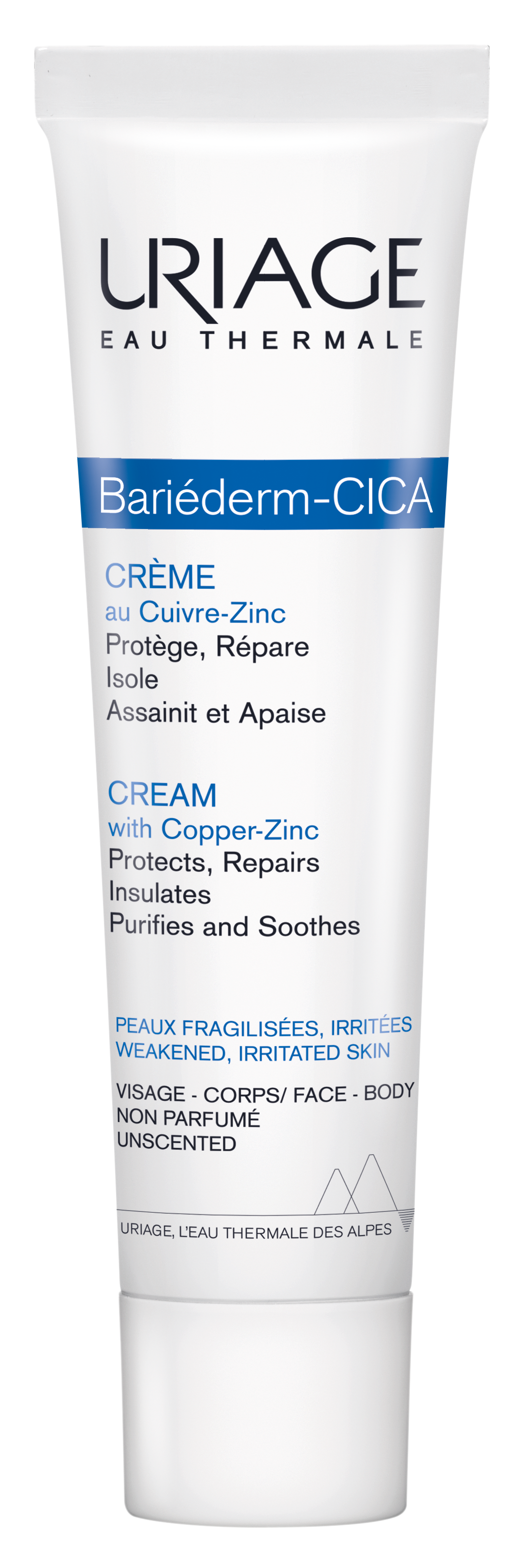 Bari&eacute;derm CICA cr&egrave;me au cuivre zinc, Transparent, large image number 0