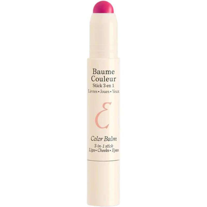 Baume couleur stick 3-en-1, Rose framboise, swatch image