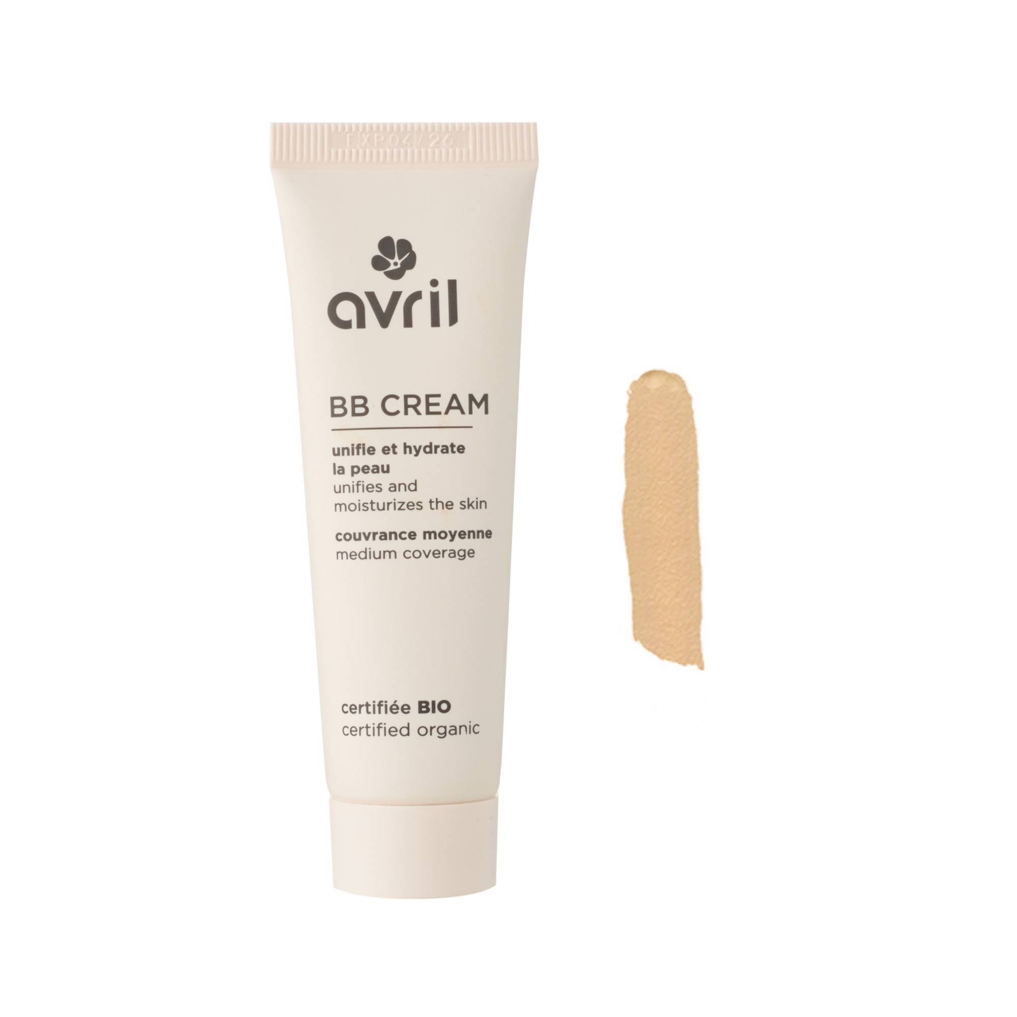BB cream certifi&eacute; bio, Medium, swatch image