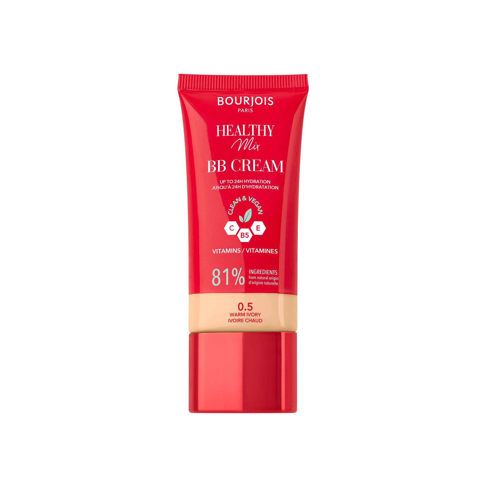 BB cr&egrave;me healthy mix clean, 0.5 Ivoire fonc&eacute;, swatch image