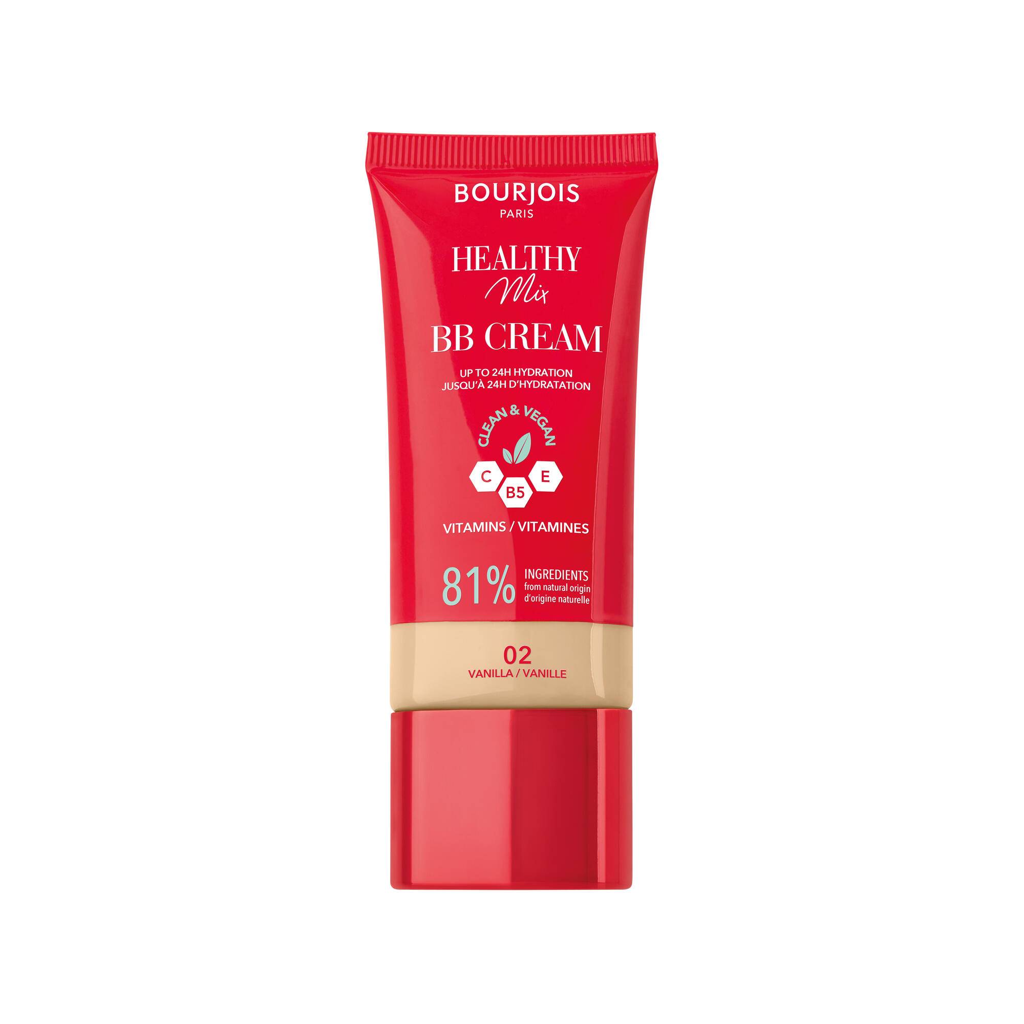 BB cr&egrave;me healthy mix clean, 02 Light medium, large image number 0.0