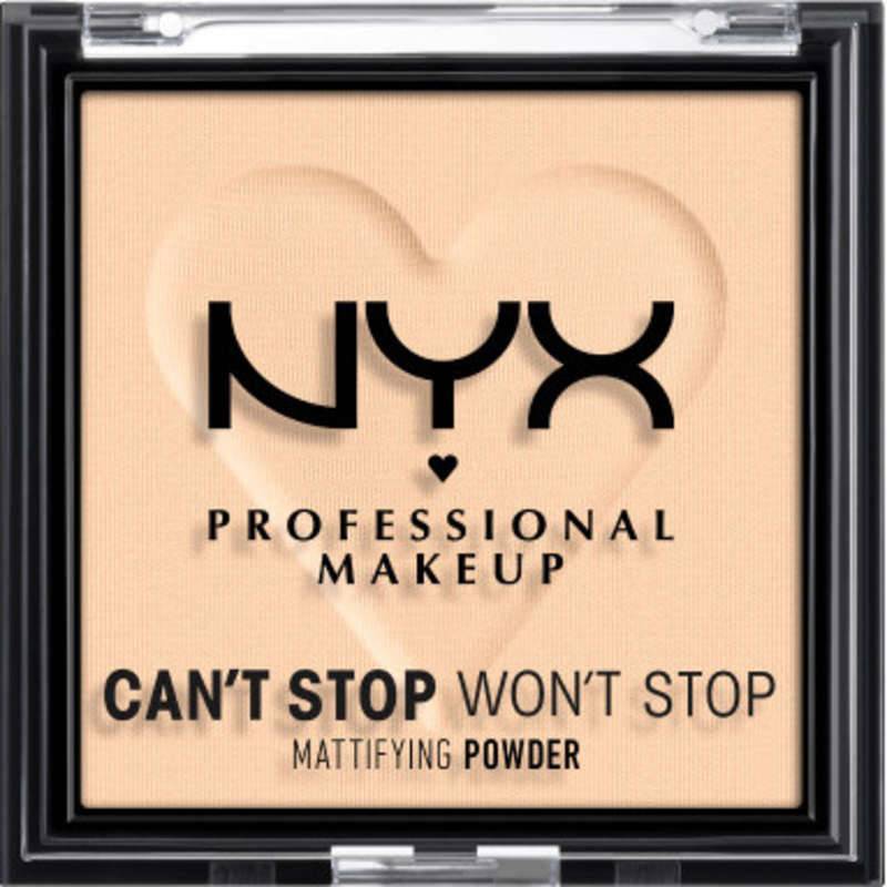 Can't stop won't stop poudre matifiante, Light, swatch image