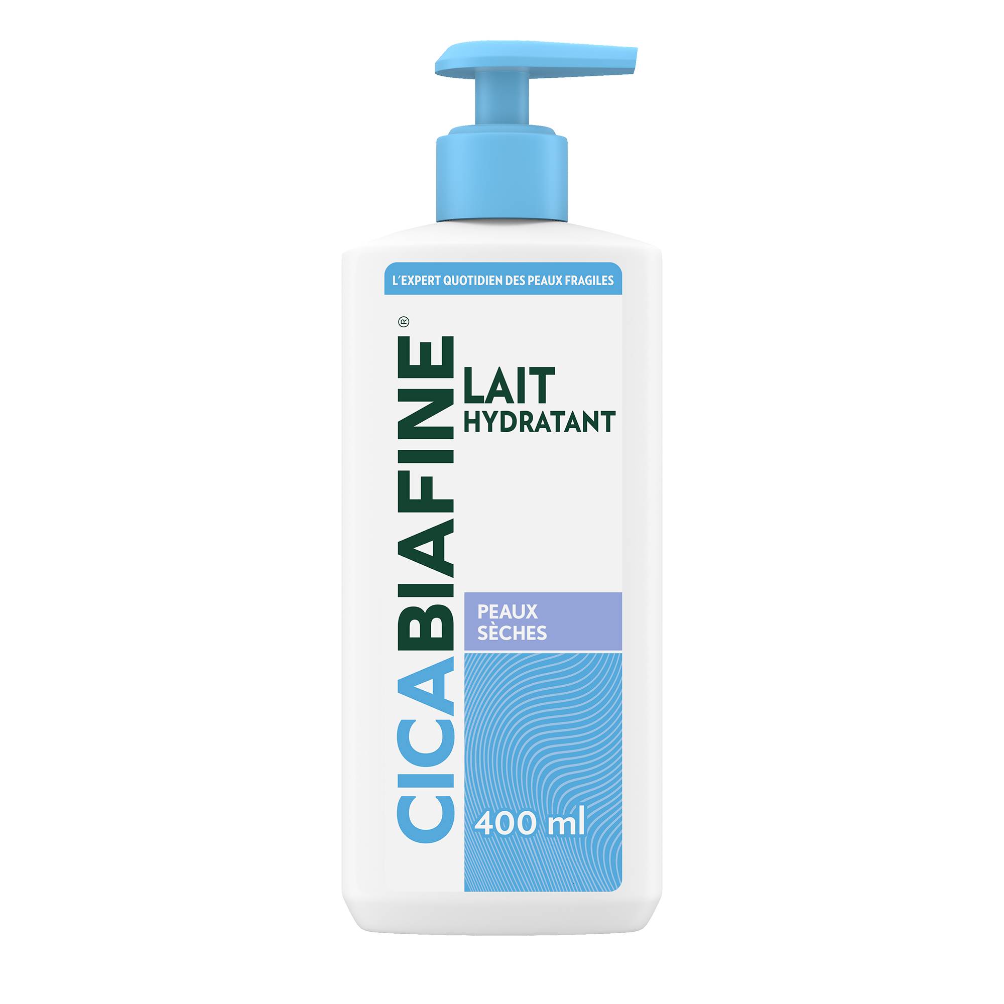 Cicabiafine lait hydratant corporel quotidien peaux s&egrave;ches, Transparent, large image number 0