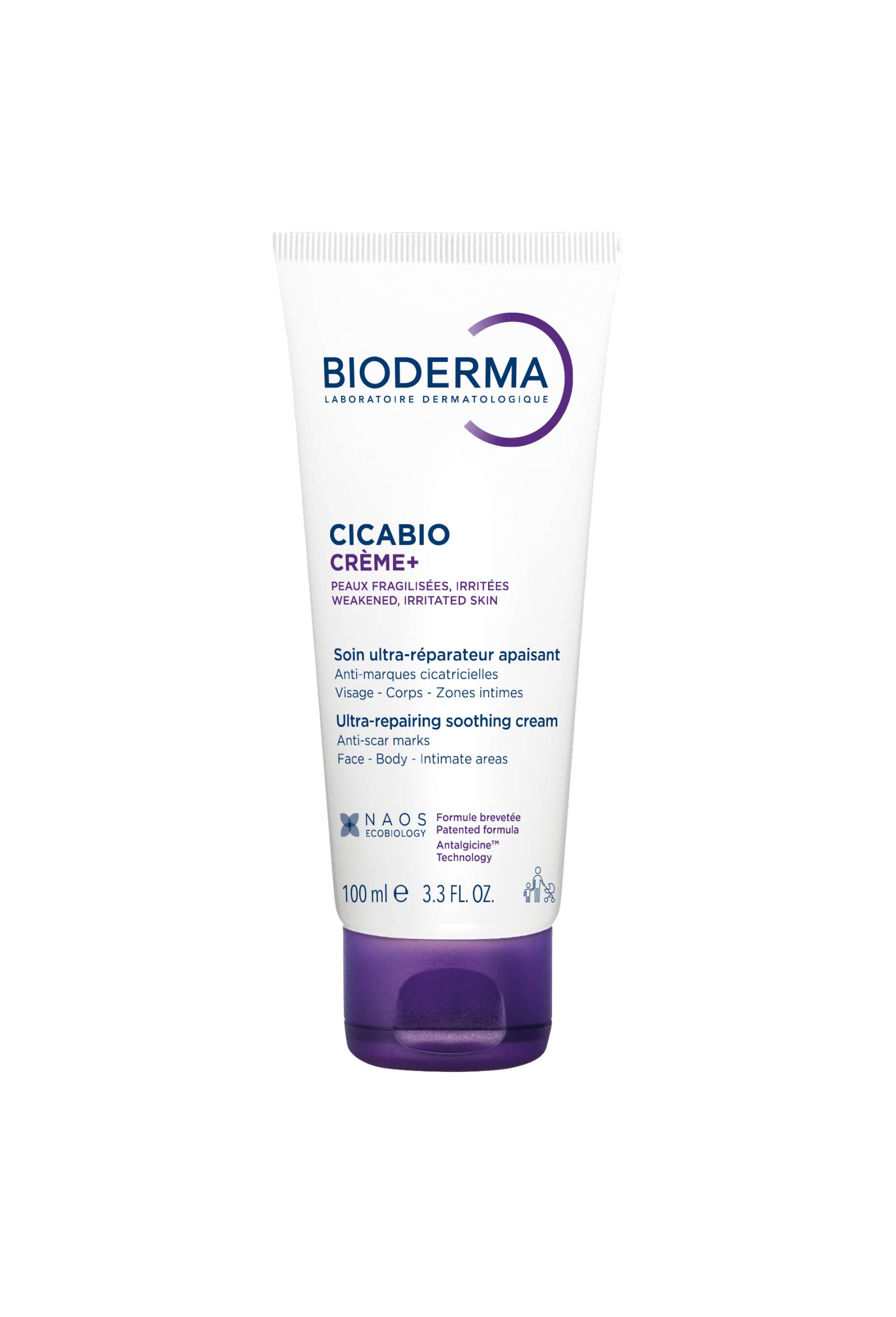Cicabio cr&egrave;me + soin ultra r&eacute;parateur apaisant 100 ml, Transparent, large image number 0.0