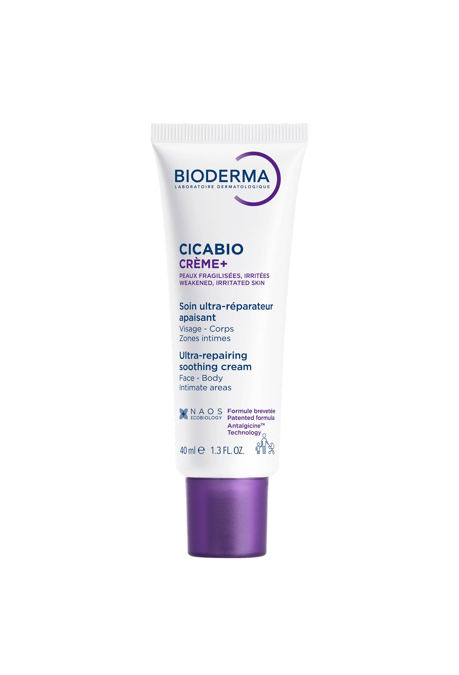 Cicabio cr&egrave;me + soin ultra r&eacute;parateur apaisant 40 ml, Transparent, large image number 0.0