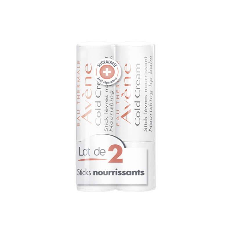 Cold cream stick l&egrave;vres nourrissant lot de 2x, Transparent, large image number 0.0
