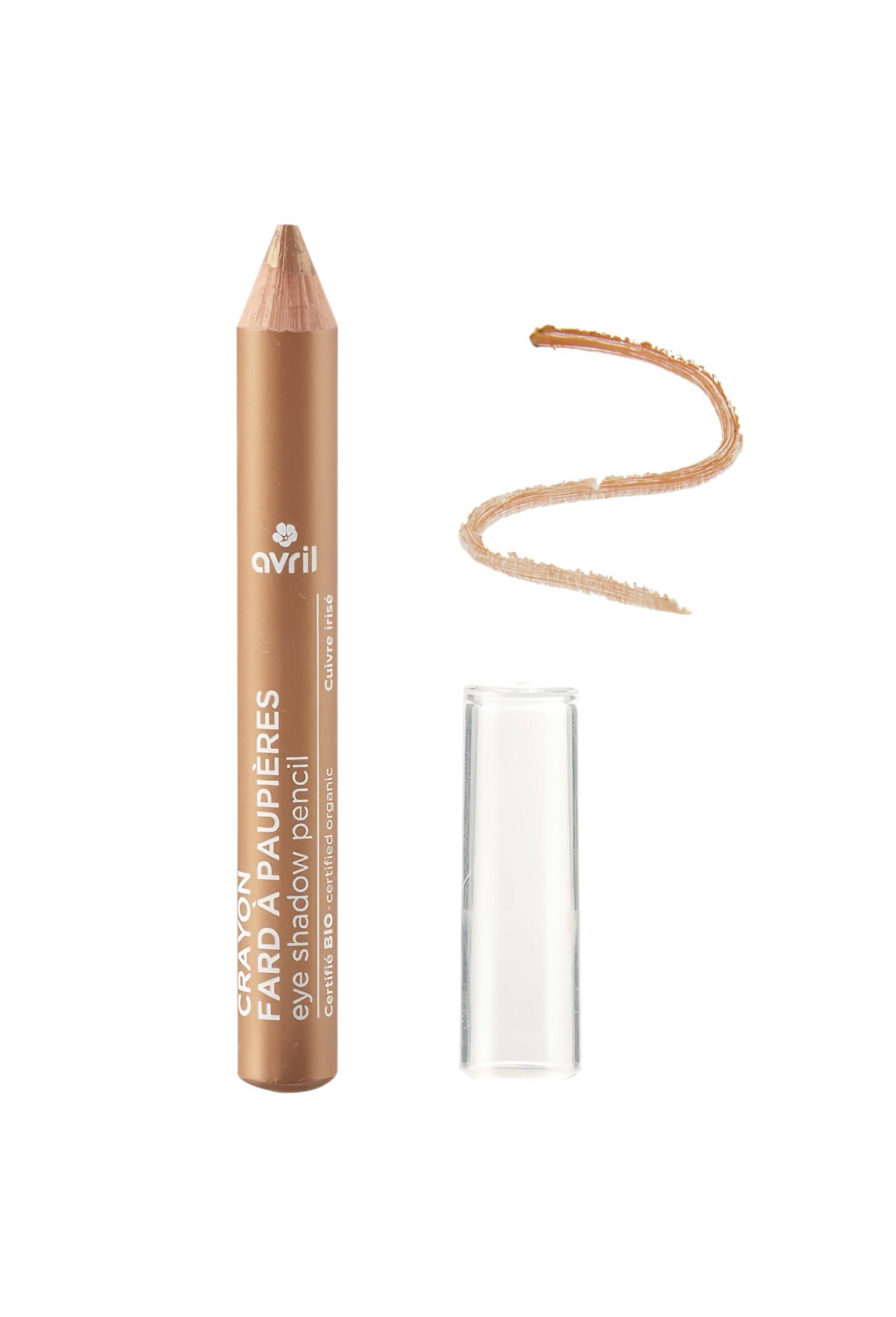 Crayon fard &agrave; paupi&egrave;res certifi&eacute; bio, Cuivre iris&eacute;, swatch image