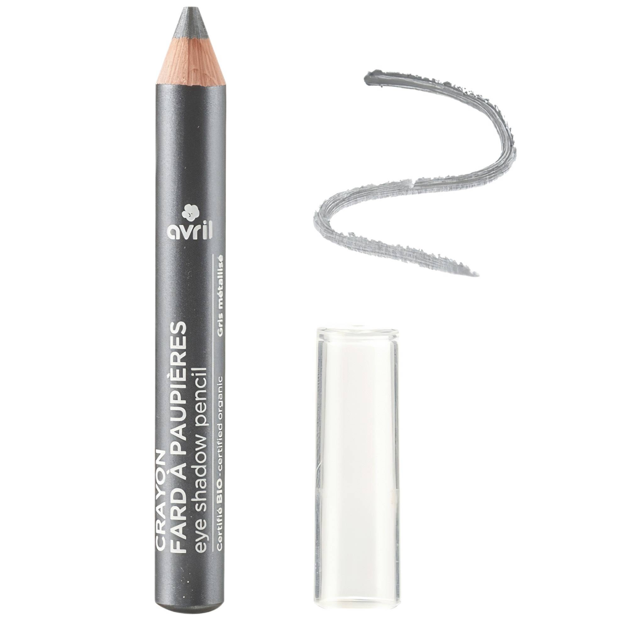 Crayon fard &agrave; paupi&egrave;res certifi&eacute; bio, Gris m&eacute;tallis&eacute;, swatch image