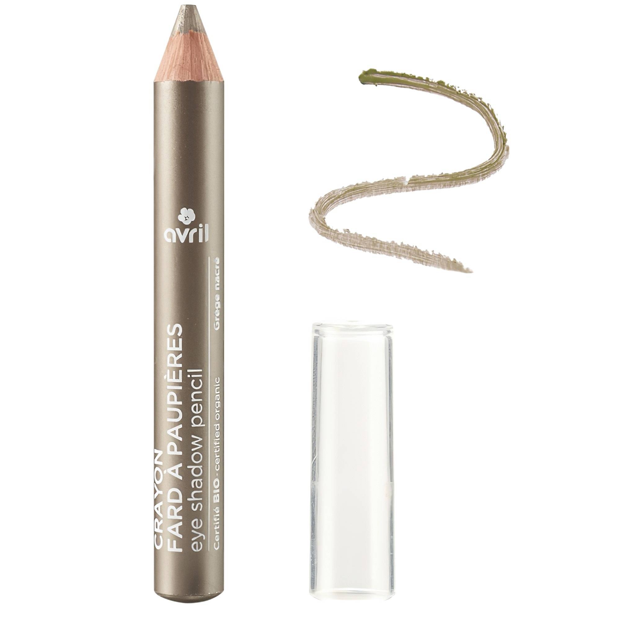 Crayon fard &agrave; paupi&egrave;res certifi&eacute; bio, Gr&egrave;ge nacr&eacute;, swatch image