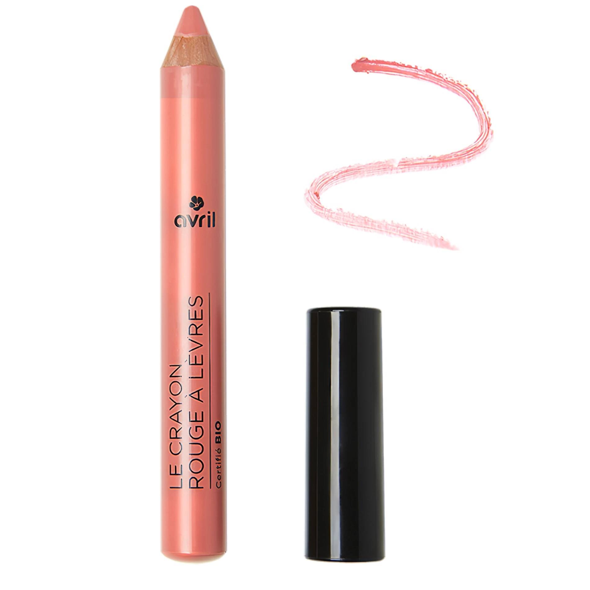 Crayon rouge &agrave; l&egrave;vres certifi&eacute; bio, Bois de rose, swatch image