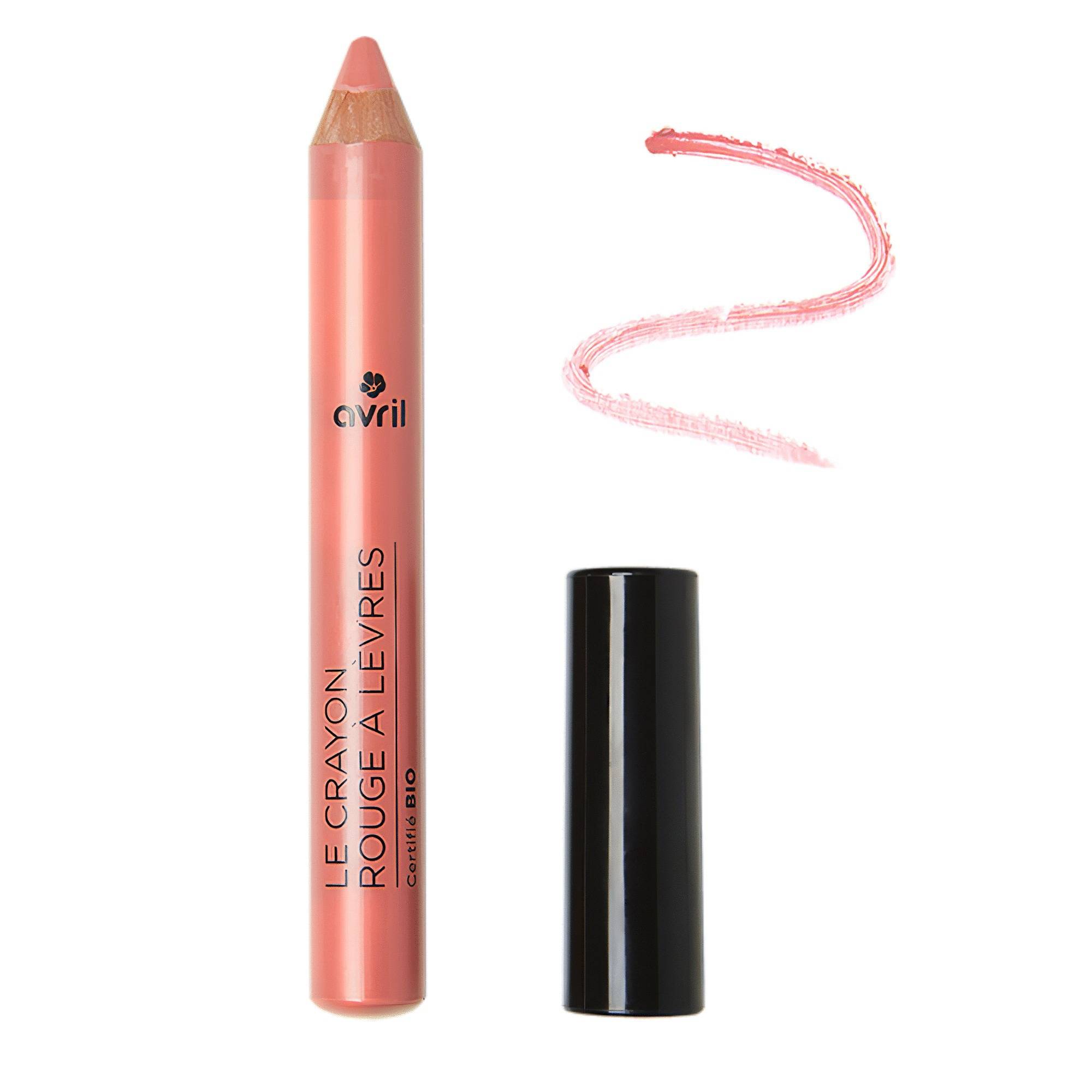 Crayon rouge &agrave; l&egrave;vres certifi&eacute; bio, Bois de rose, swatch image