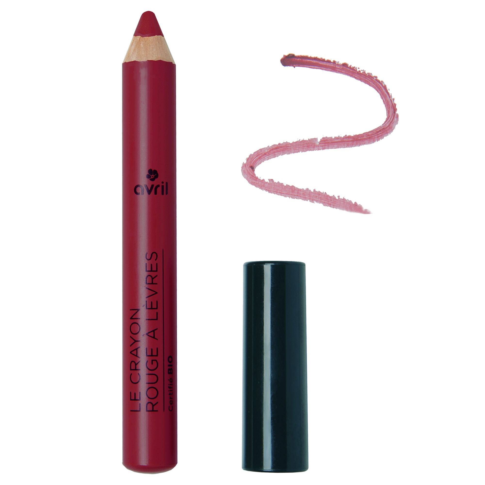 Crayon rouge &agrave; l&egrave;vres certifi&eacute; bio, Ch&acirc;taigne, large image number 0.0