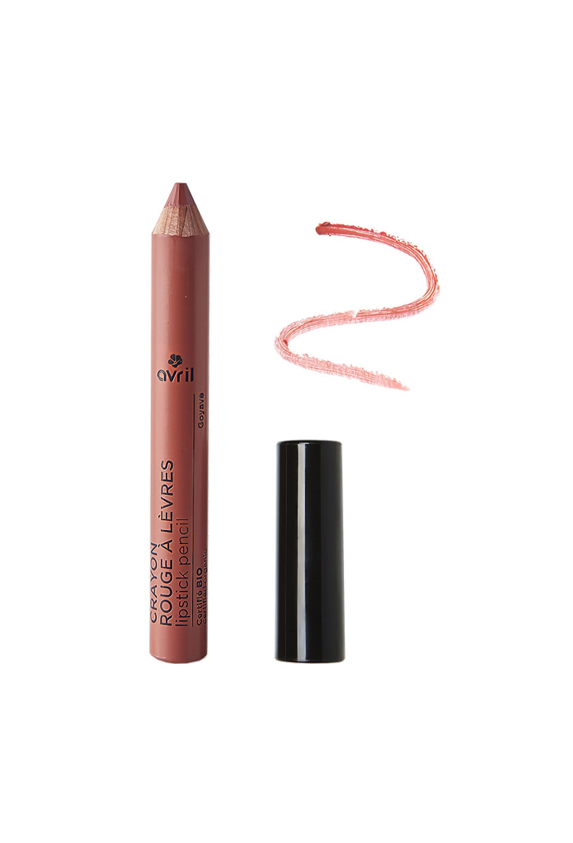 Crayon rouge &agrave; l&egrave;vres certifi&eacute; bio, Goyave, swatch image