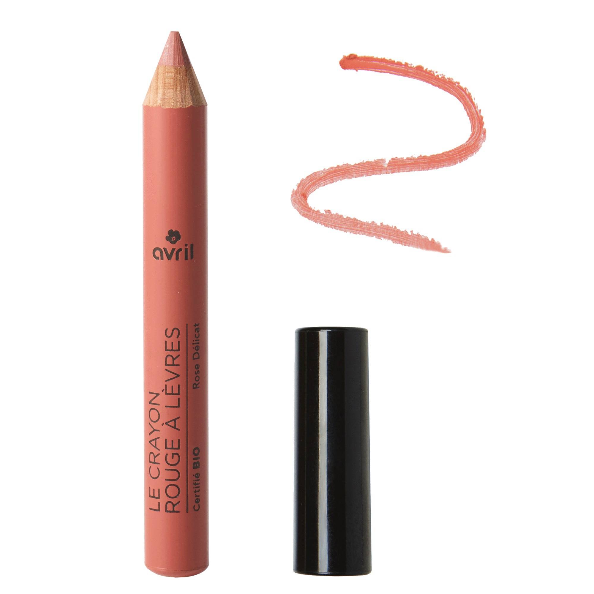 Crayon rouge &agrave; l&egrave;vres certifi&eacute; bio, Rose d&eacute;licat, swatch image