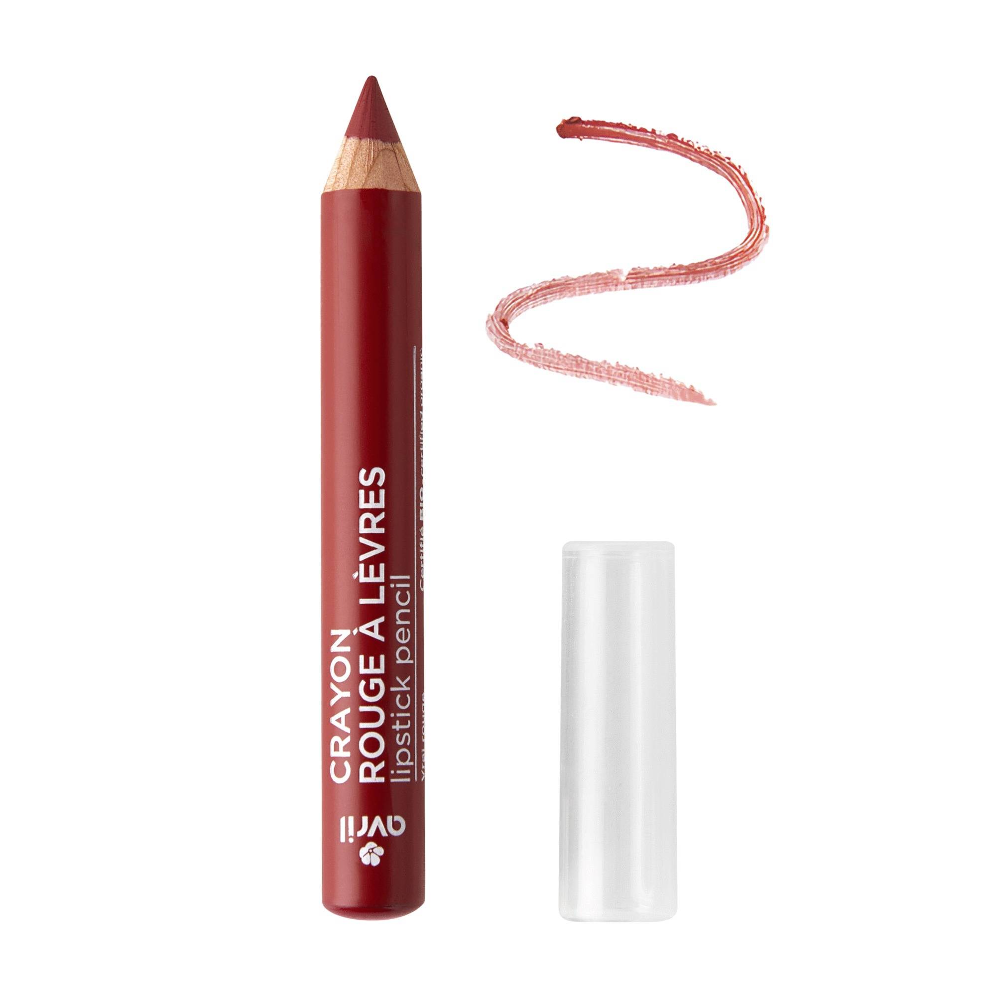 Crayon rouge &agrave; l&egrave;vres certifi&eacute; bio, Vrai rouge, swatch image