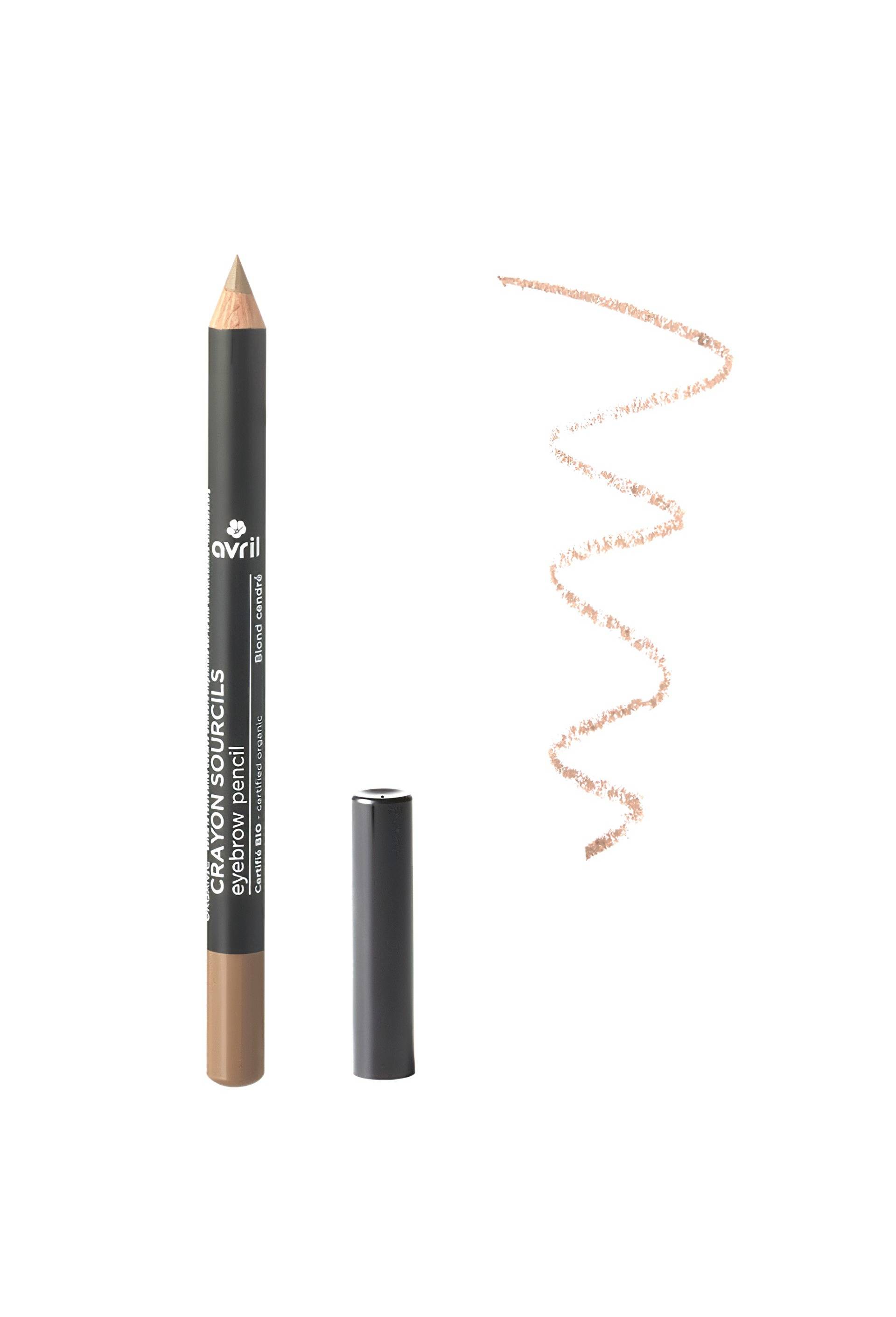 Crayon sourcils certifi&eacute; bio, Blond cendr&eacute;, swatch image