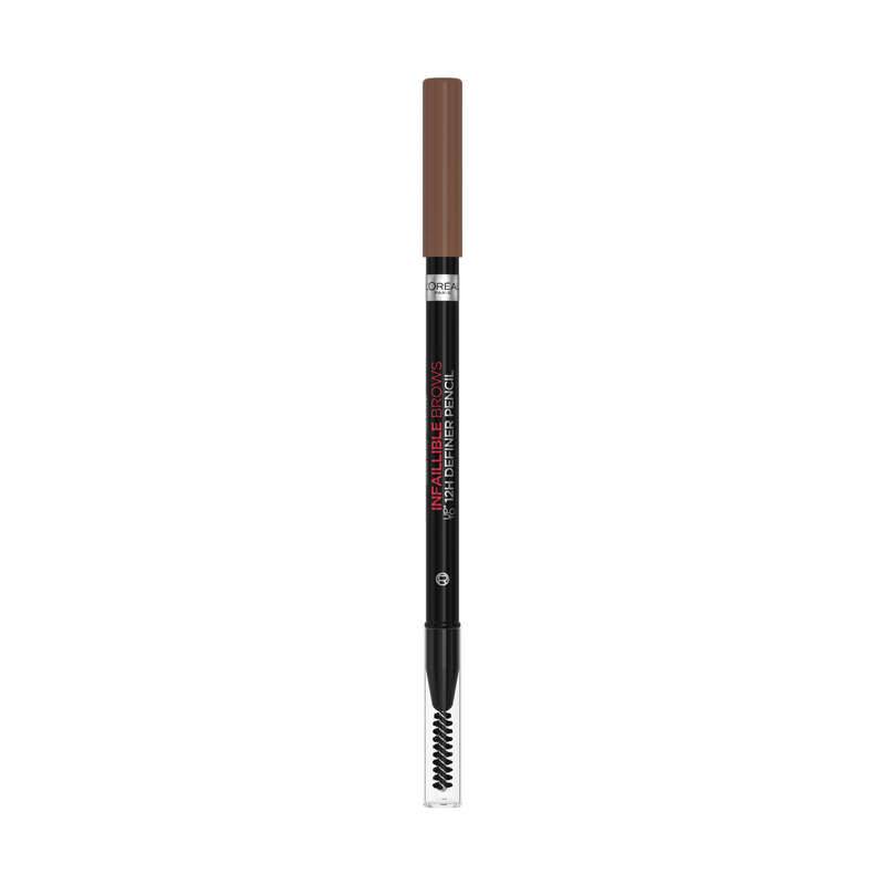 Crayon &agrave; sourcils infaillible 12h brow crayon &agrave; sourcils, Deep brown, swatch image