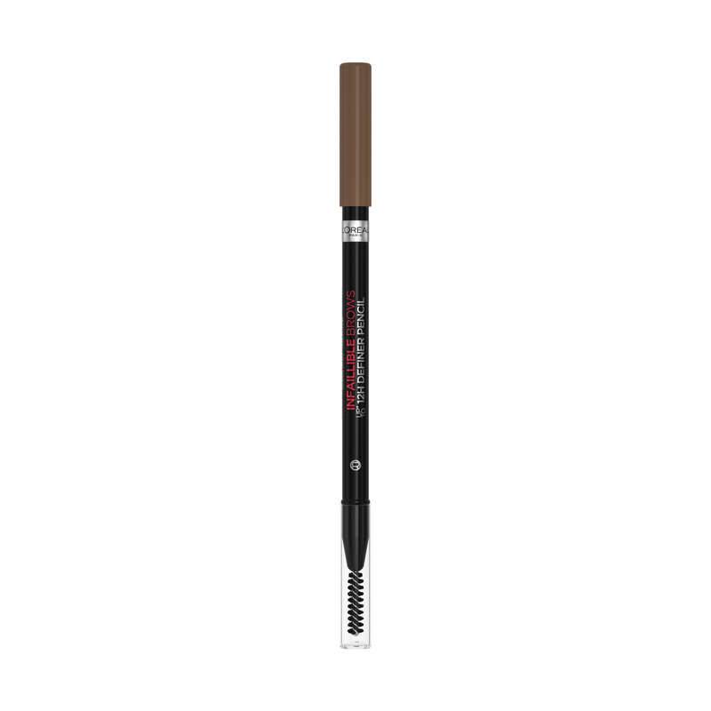 Crayon &agrave; sourcils infaillible 12h brow crayon &agrave; sourcils, 3 Brunette, swatch image