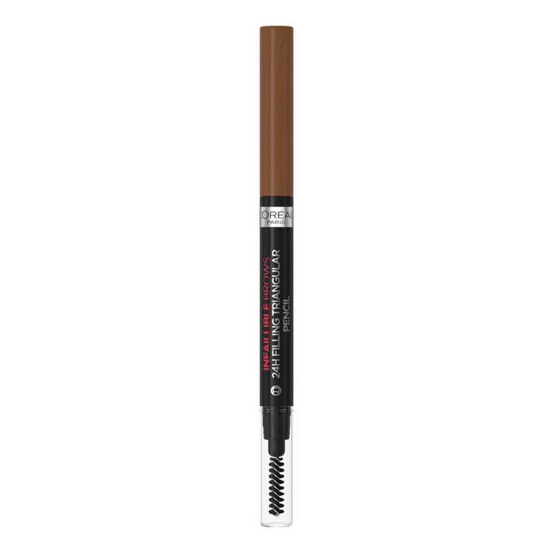 Crayon &agrave; sourcils infaillible 24h brow crayon &agrave; sourcils pointe triangulaire, 3 Dark brunette, large image number 0