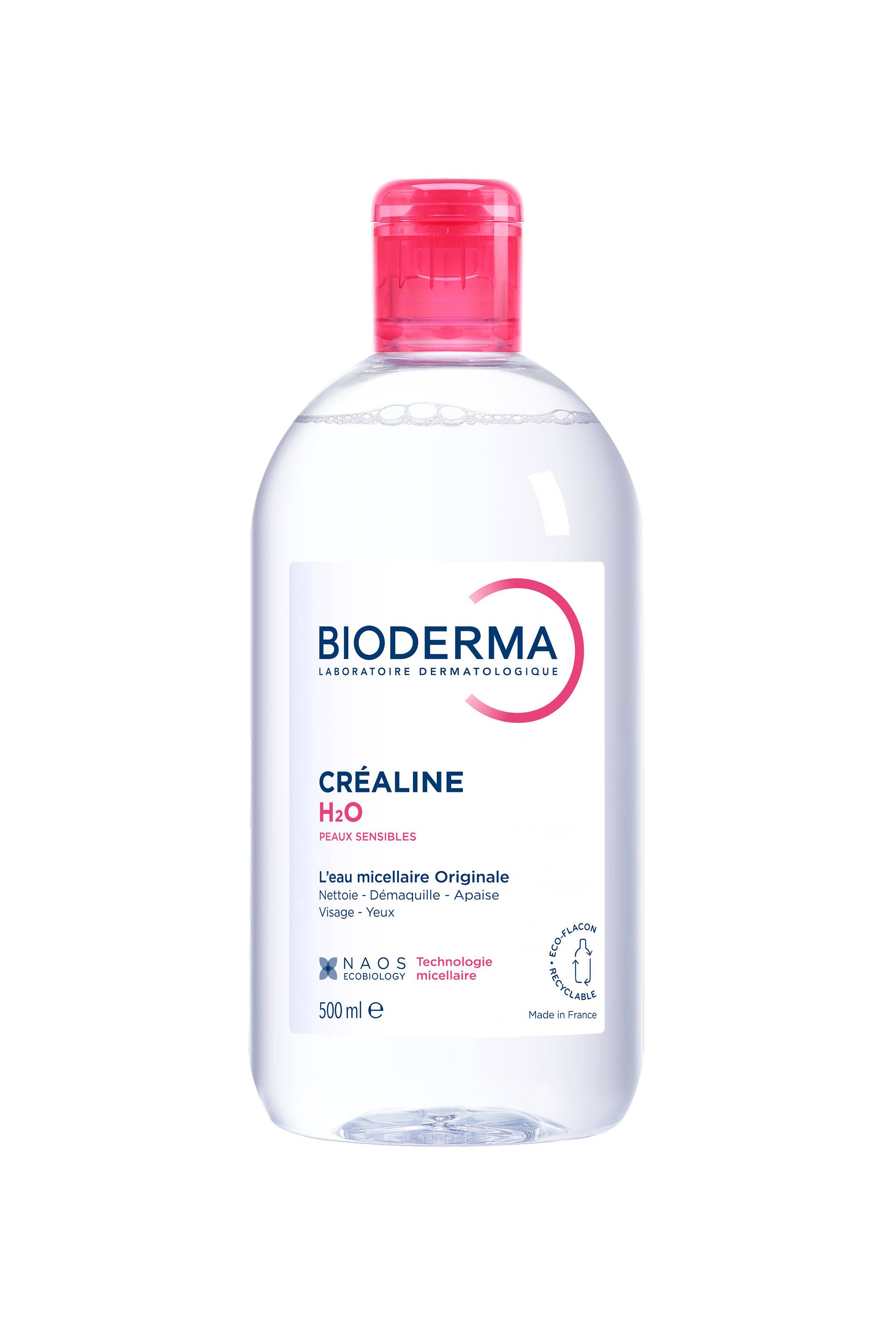 Cr&eacute;aline h2o sans parfum 500 ml, Transparent, large image number 0.0