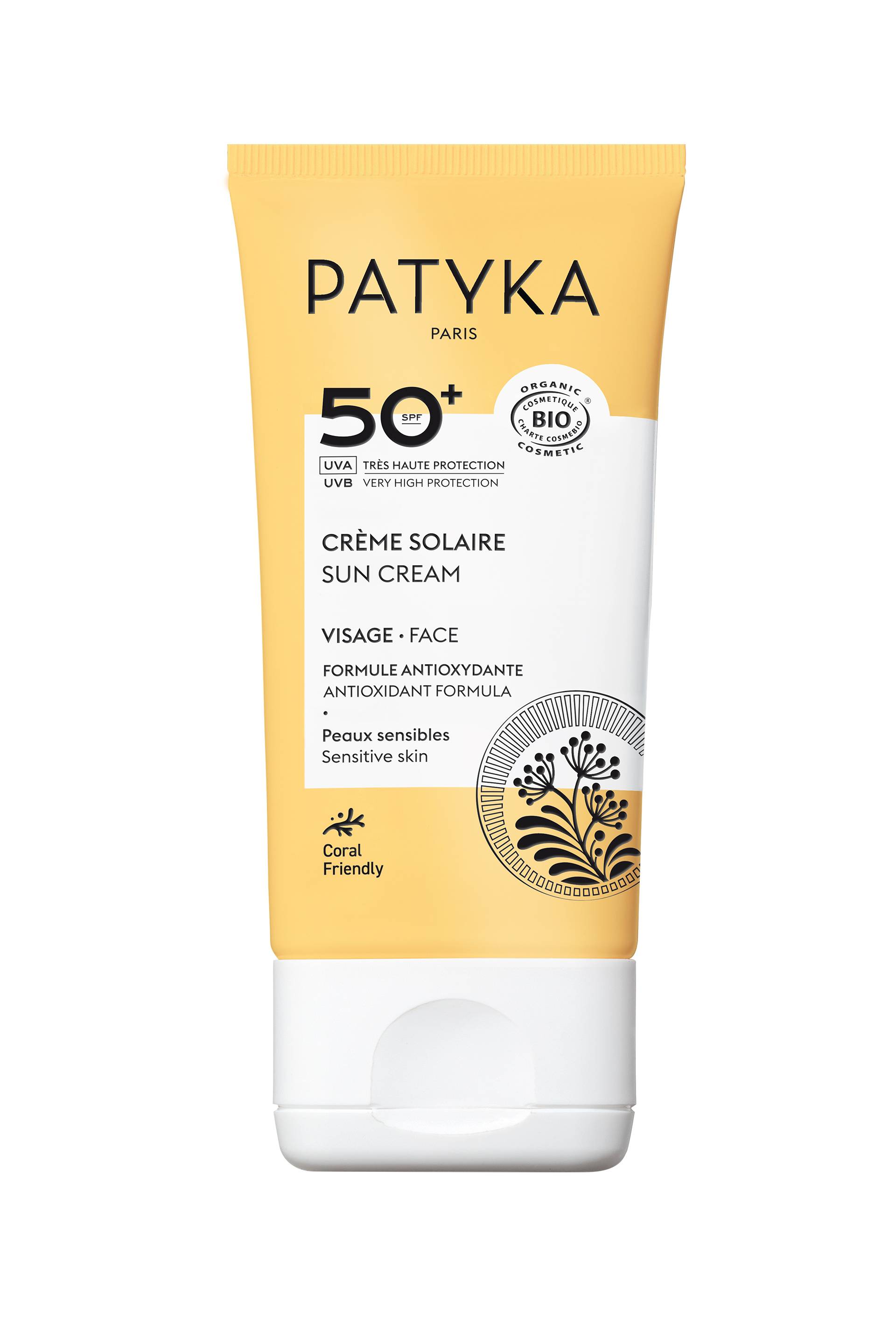Cr&egrave;me solaire visage SPF50 +, Transparent, large image number 0.0