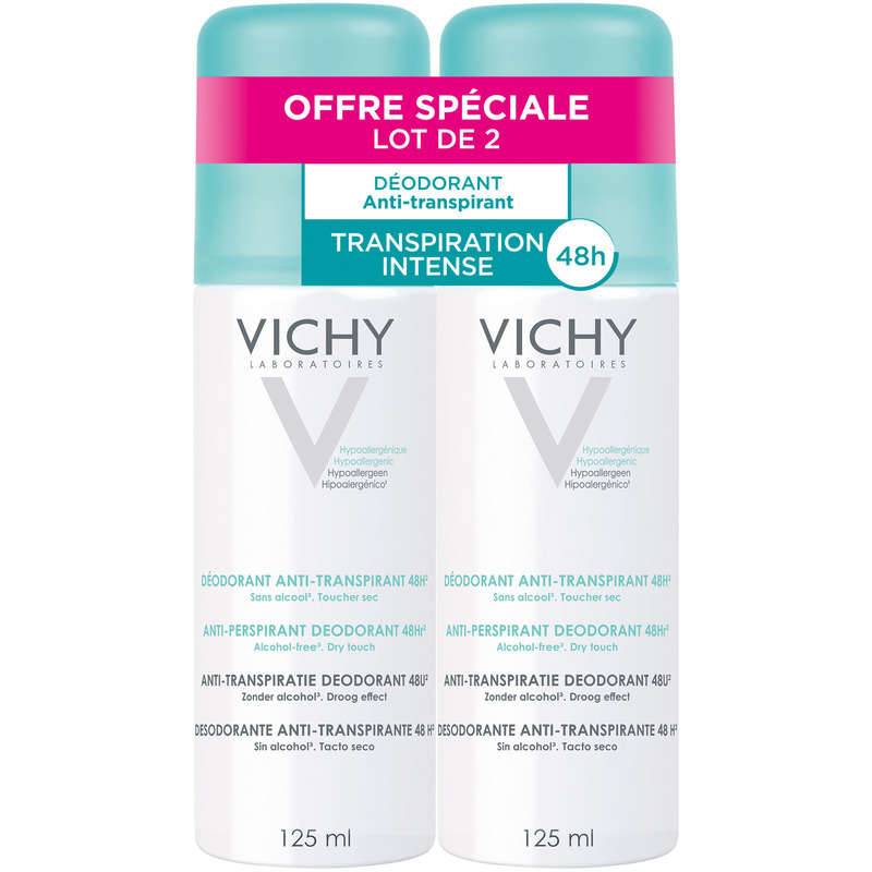 D&eacute;odorant anti-transpirant efficacit&eacute; 48h sans alcool 2x, Transparent, large image number 0