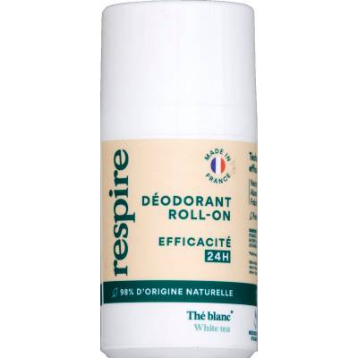 D&eacute;odorant roll on th&eacute; blanc, Transparent, large image number 0.0